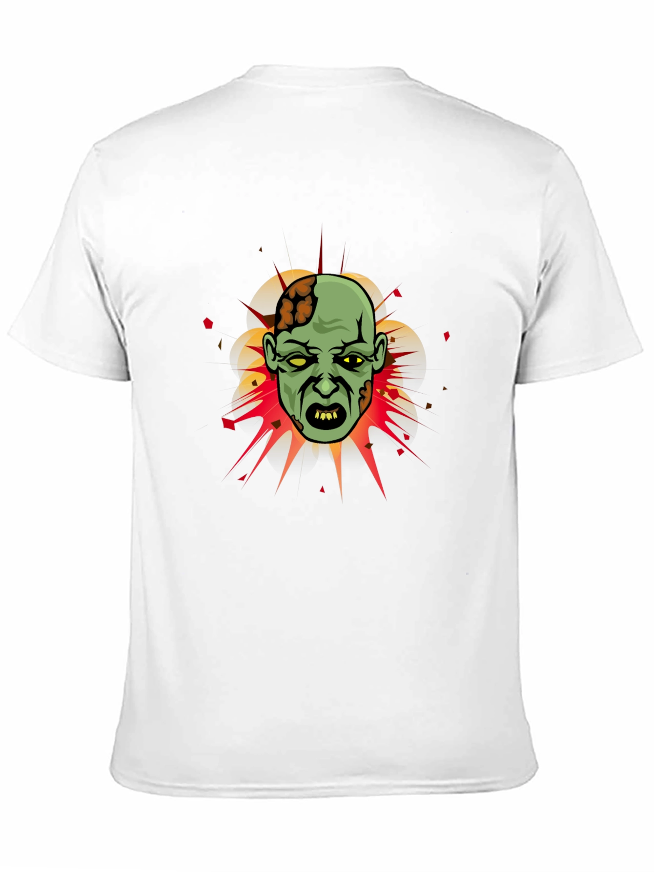 Zombie Graphic Tee - Horror Cartoon T-Shirt