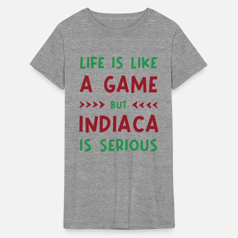 Life is like a game but Indiaca is serious