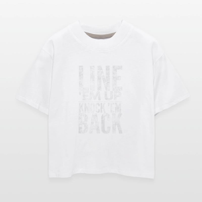 Line Up Knock Back Distressed