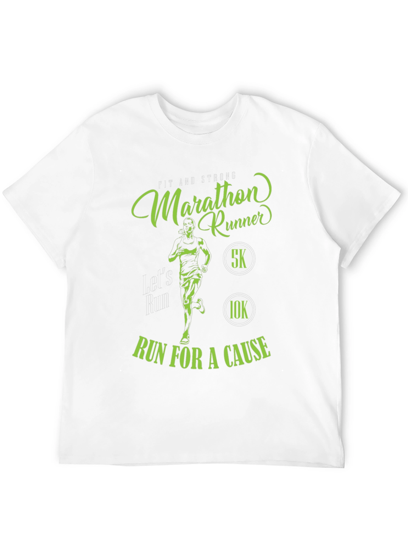 Marathon Runner T-Shirt - Run For A Cause!