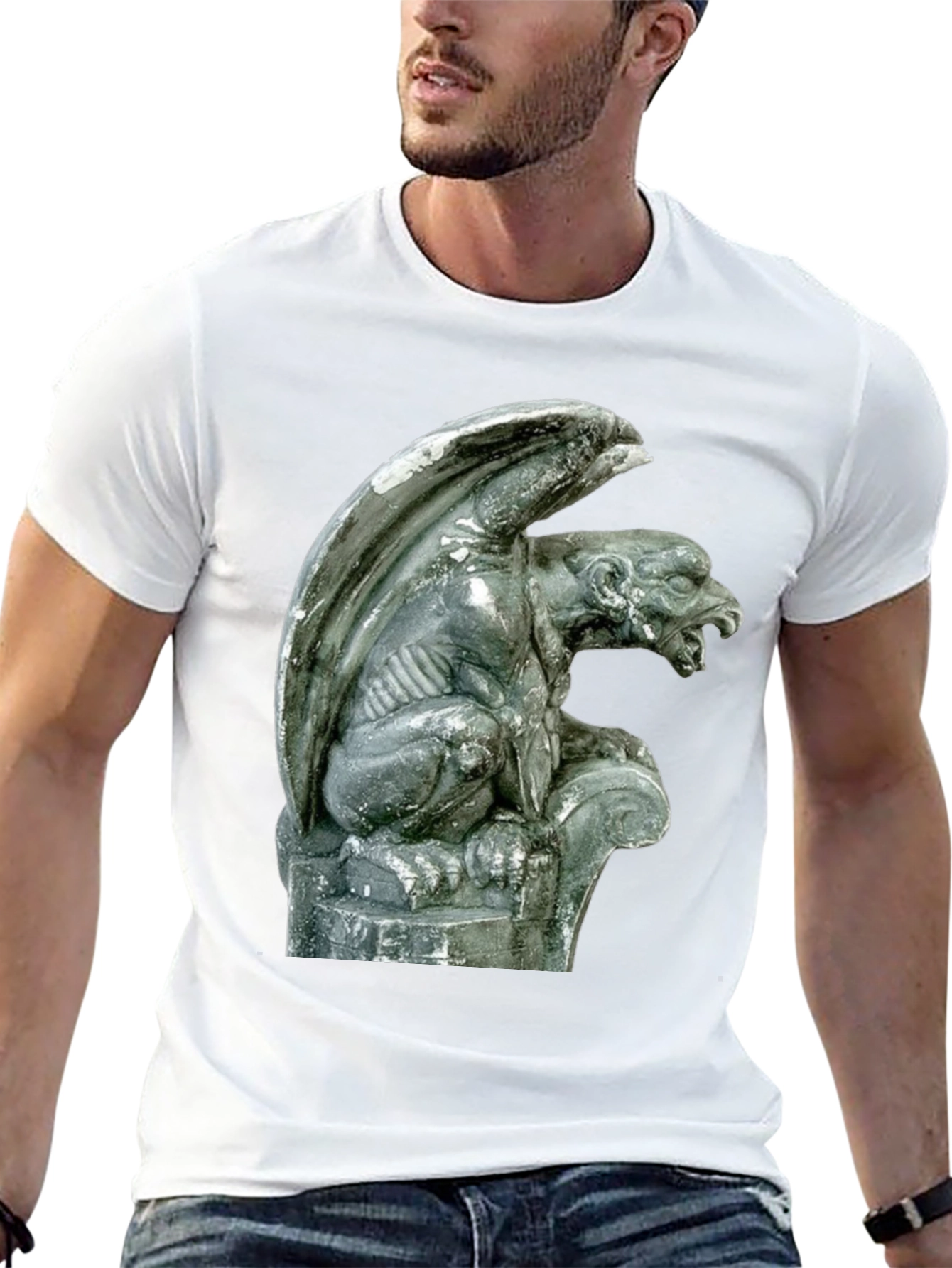 Gargoyle Graphic Black T-Shirt