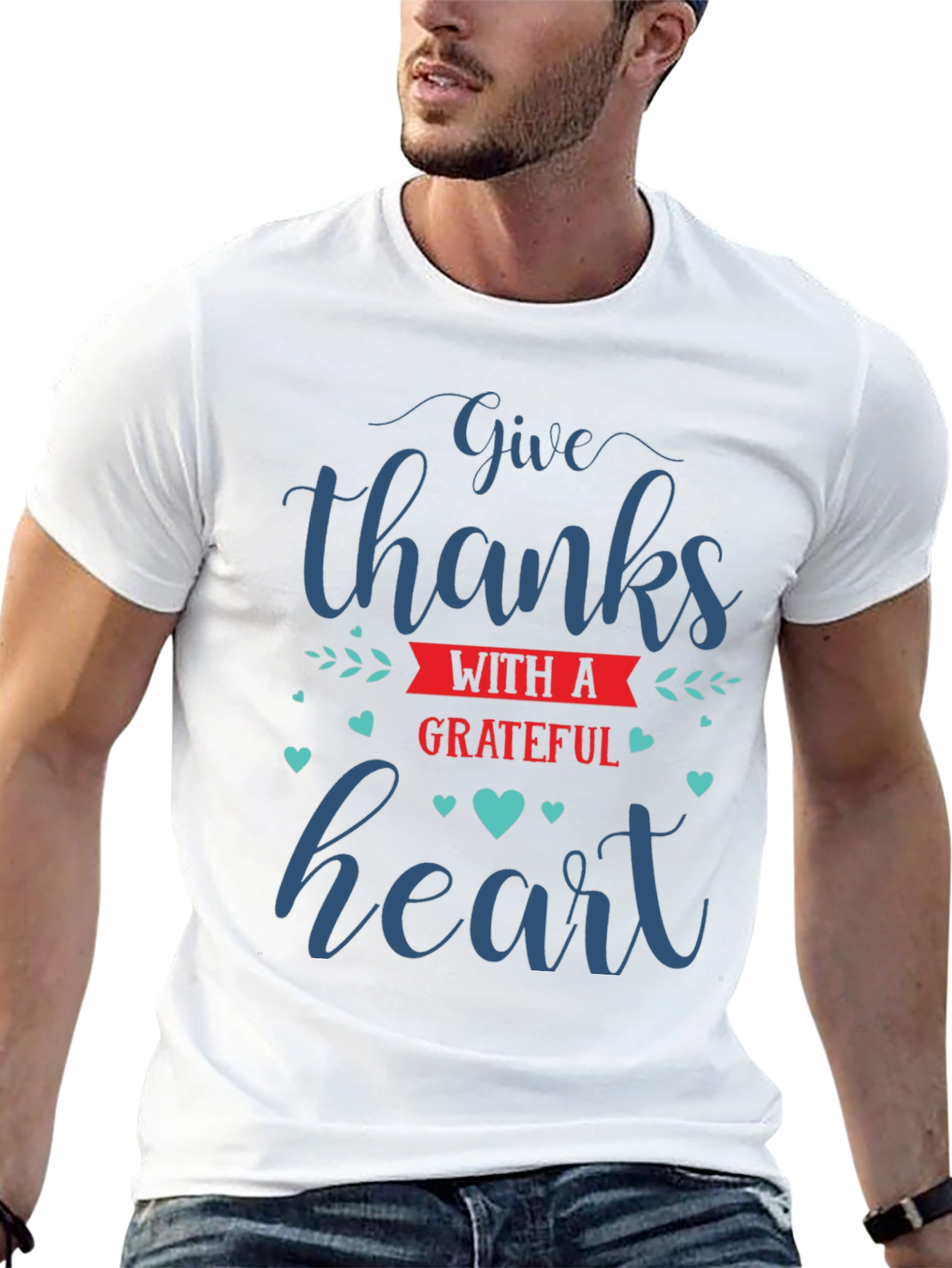 Grateful Heart Graphic Tee