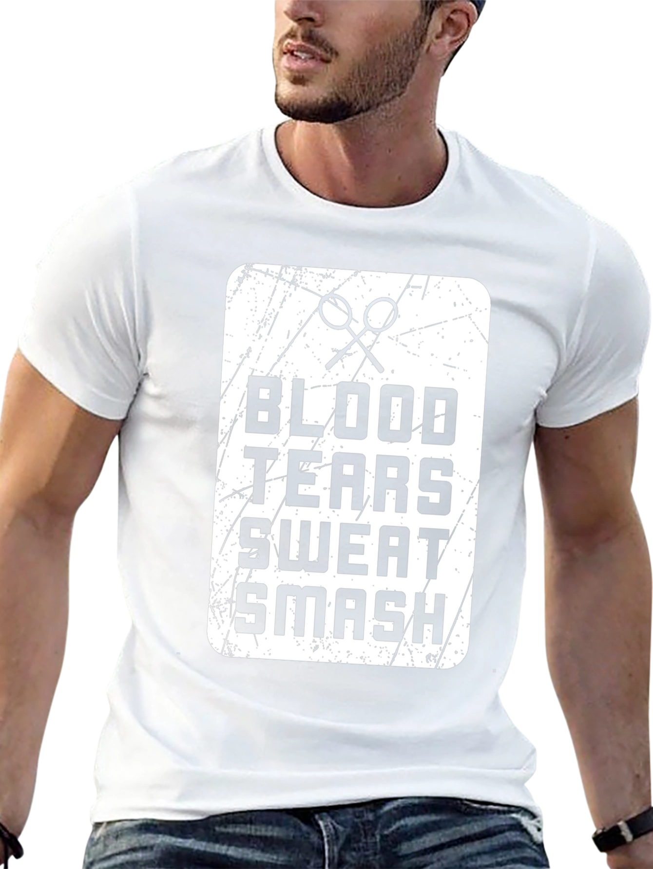 Blood Tears Sweat Smash T-Shirt - Gym Workout