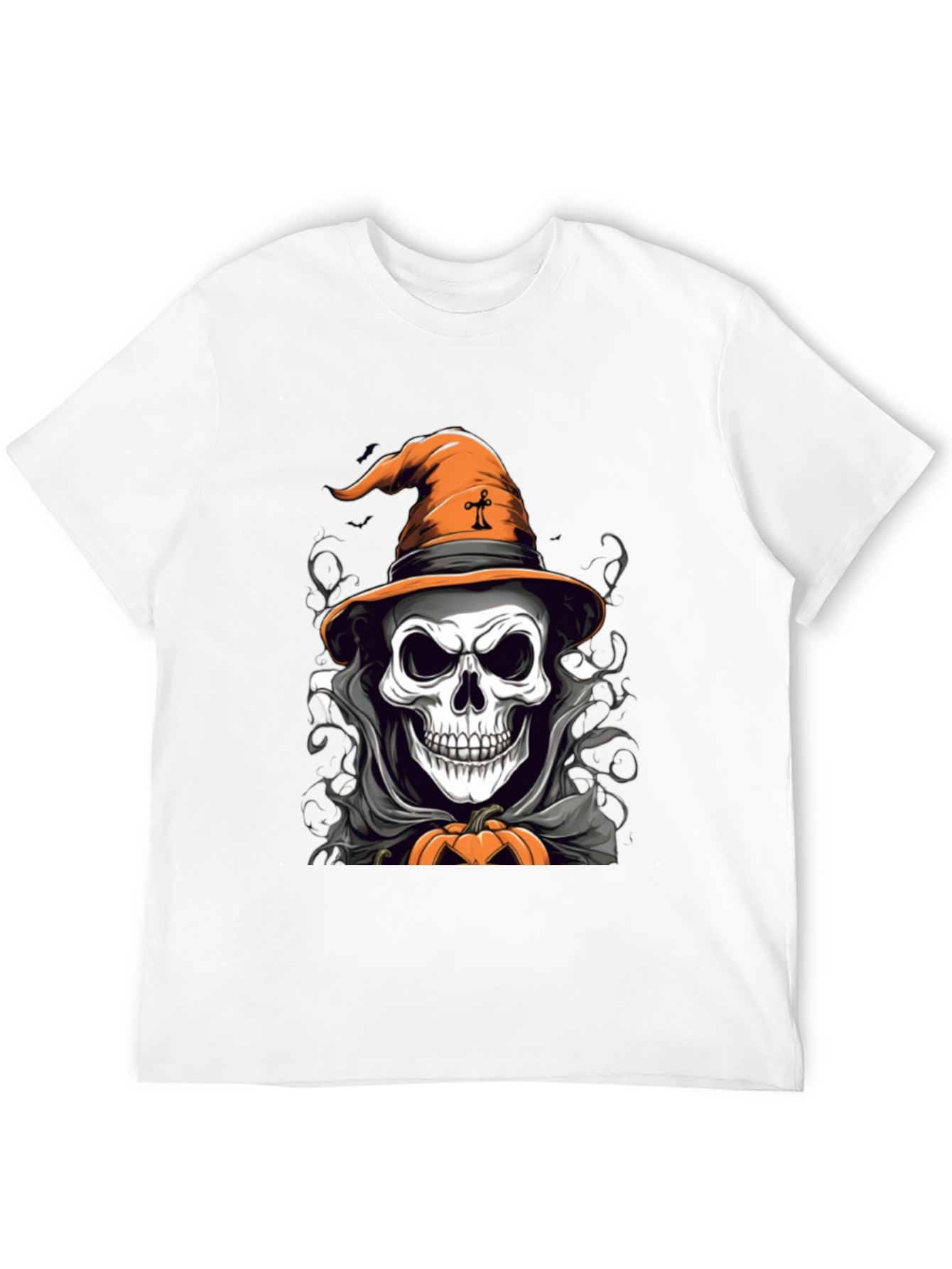 Halloween Skull Graphic Tee