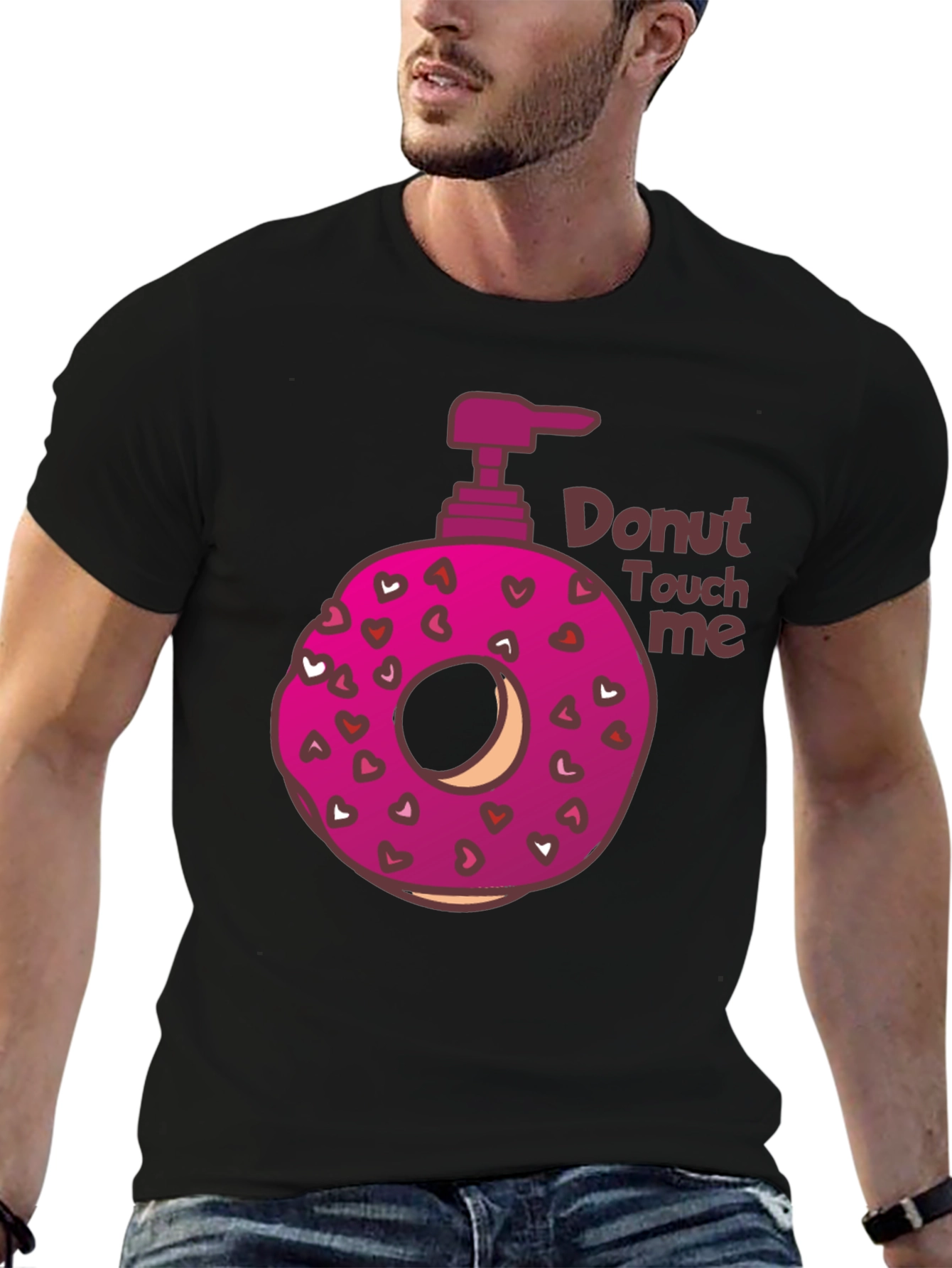 Donut Touch Me Graphic T-Shirt