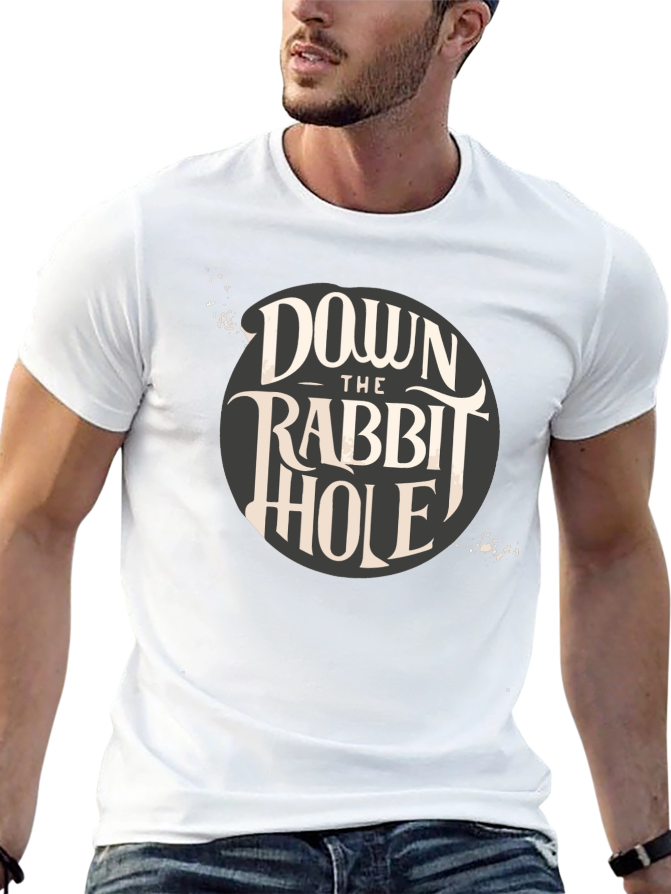 Down the Rabbit Hole Graphic T-Shirt