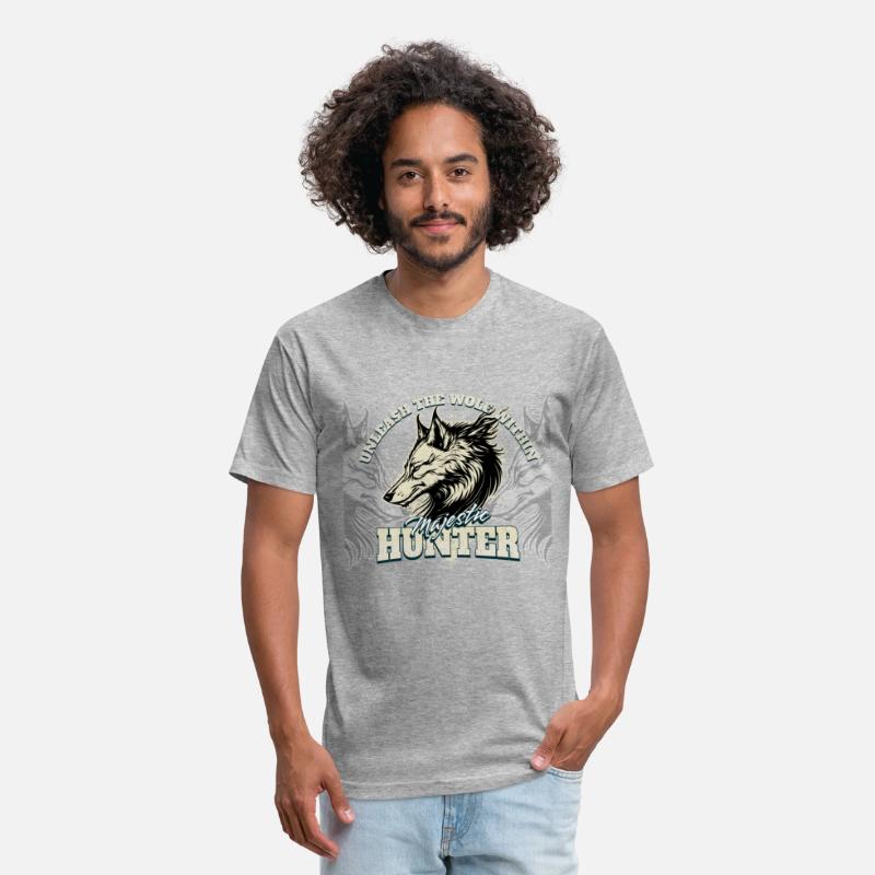 Majestic hunter - wolf animal