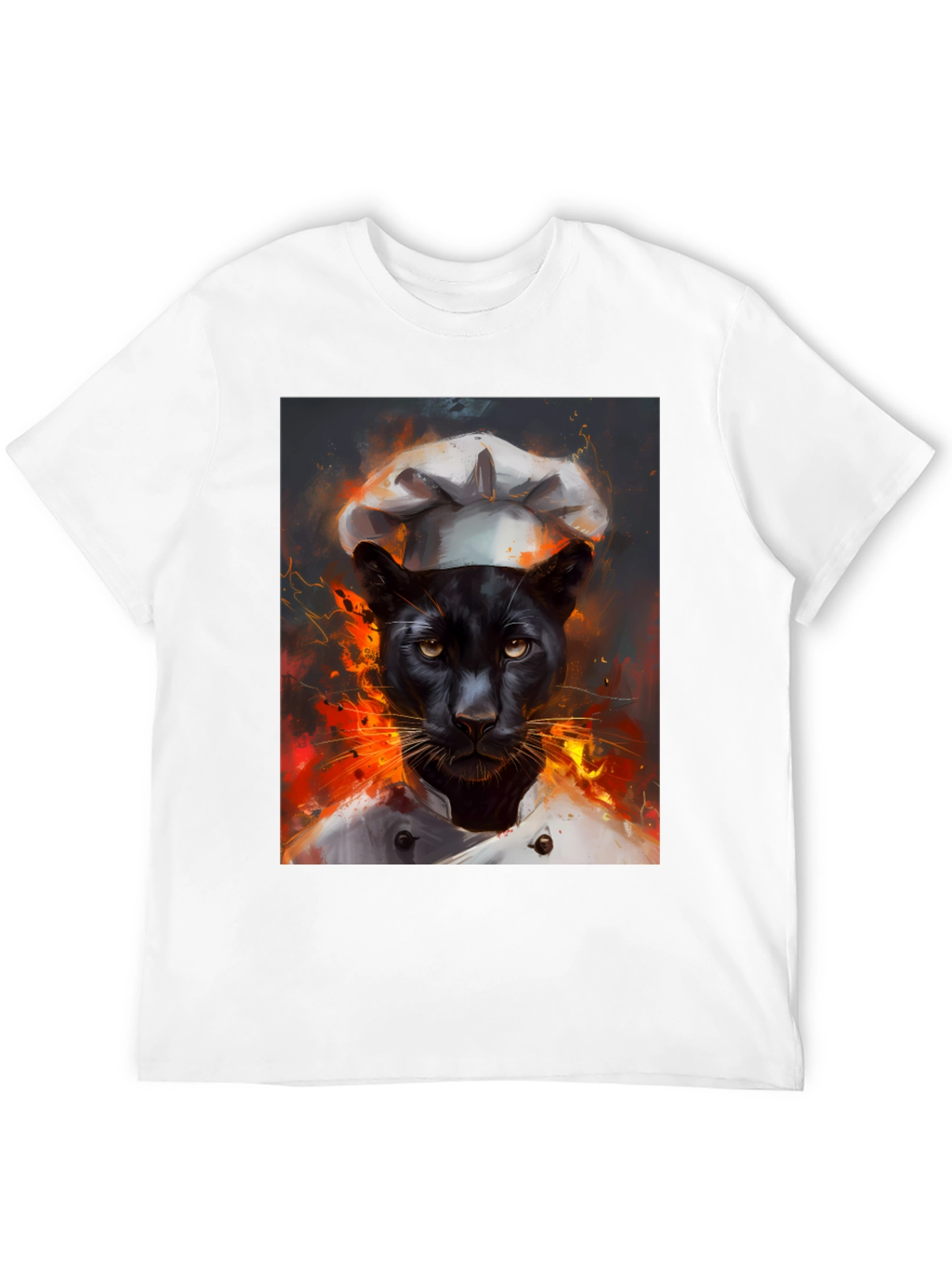 Chef Panther Graphic T-Shirt