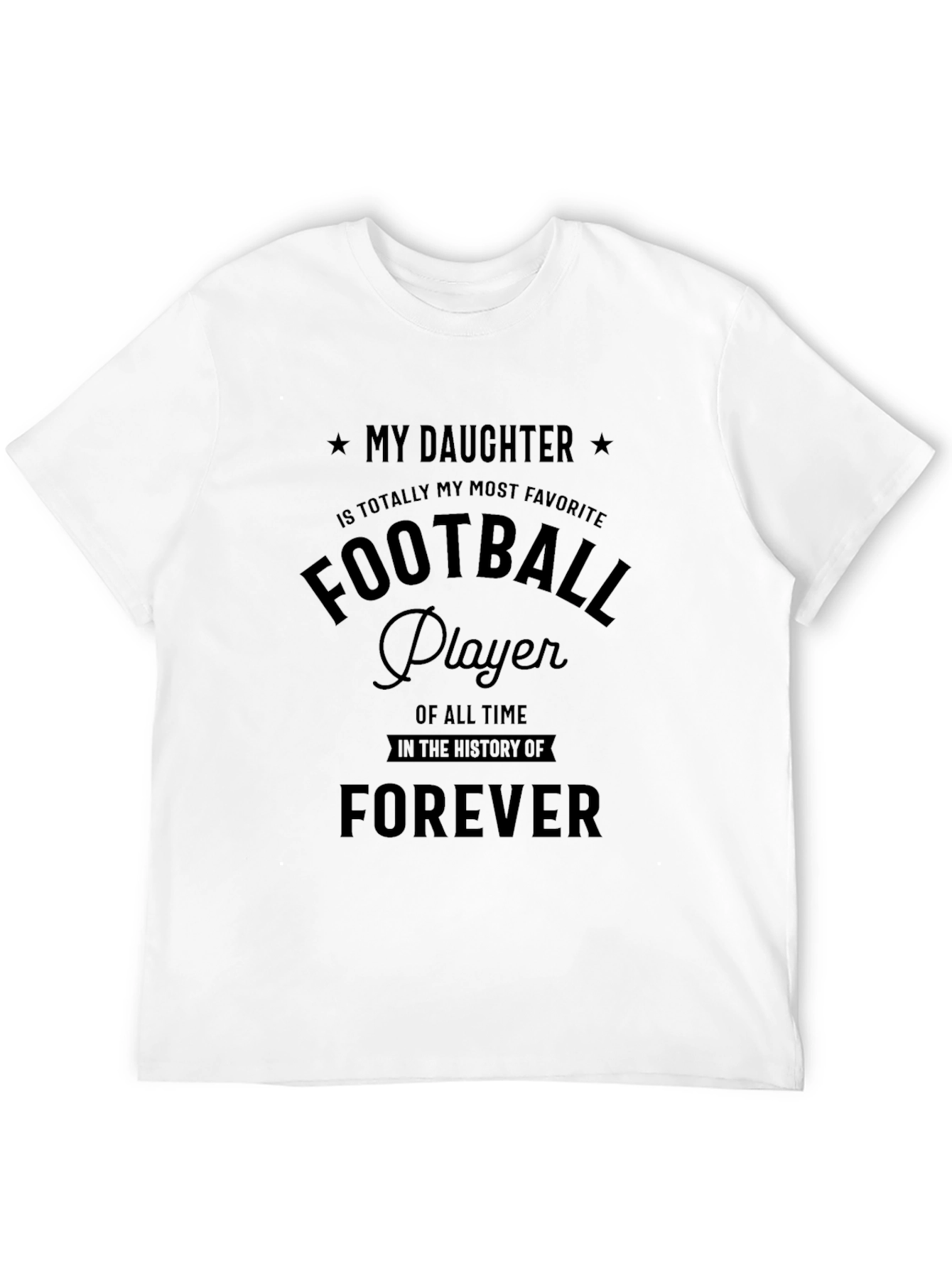 My Daughter Football Player T-Shirt