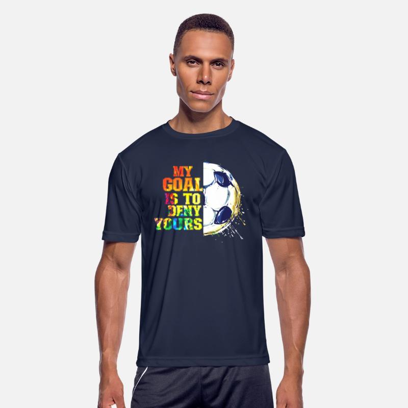 My Goal is to Deny Yours Soccer Goalie T-Shirt