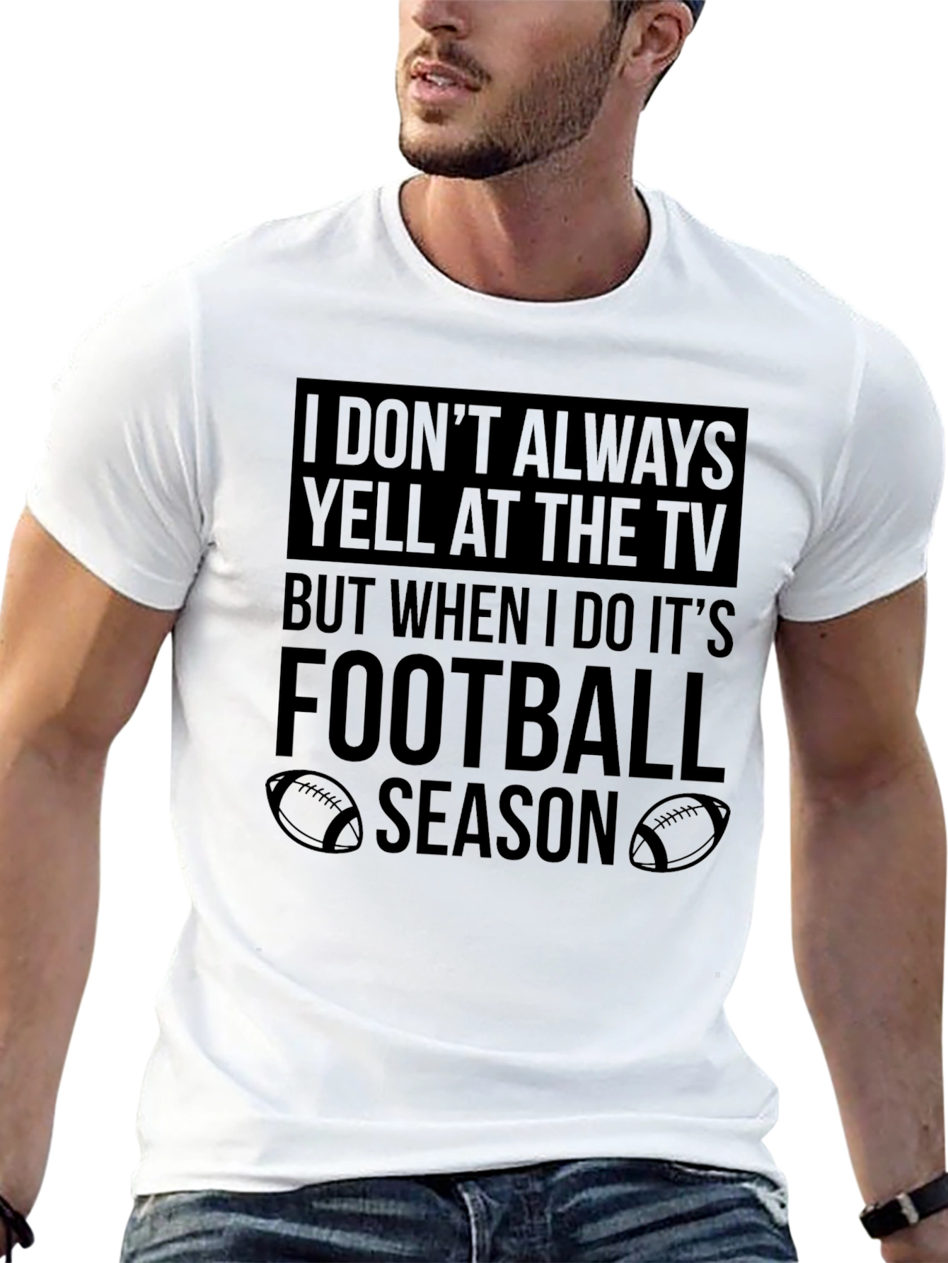 Football Season T-Shirt - Humorous Fan Apparel