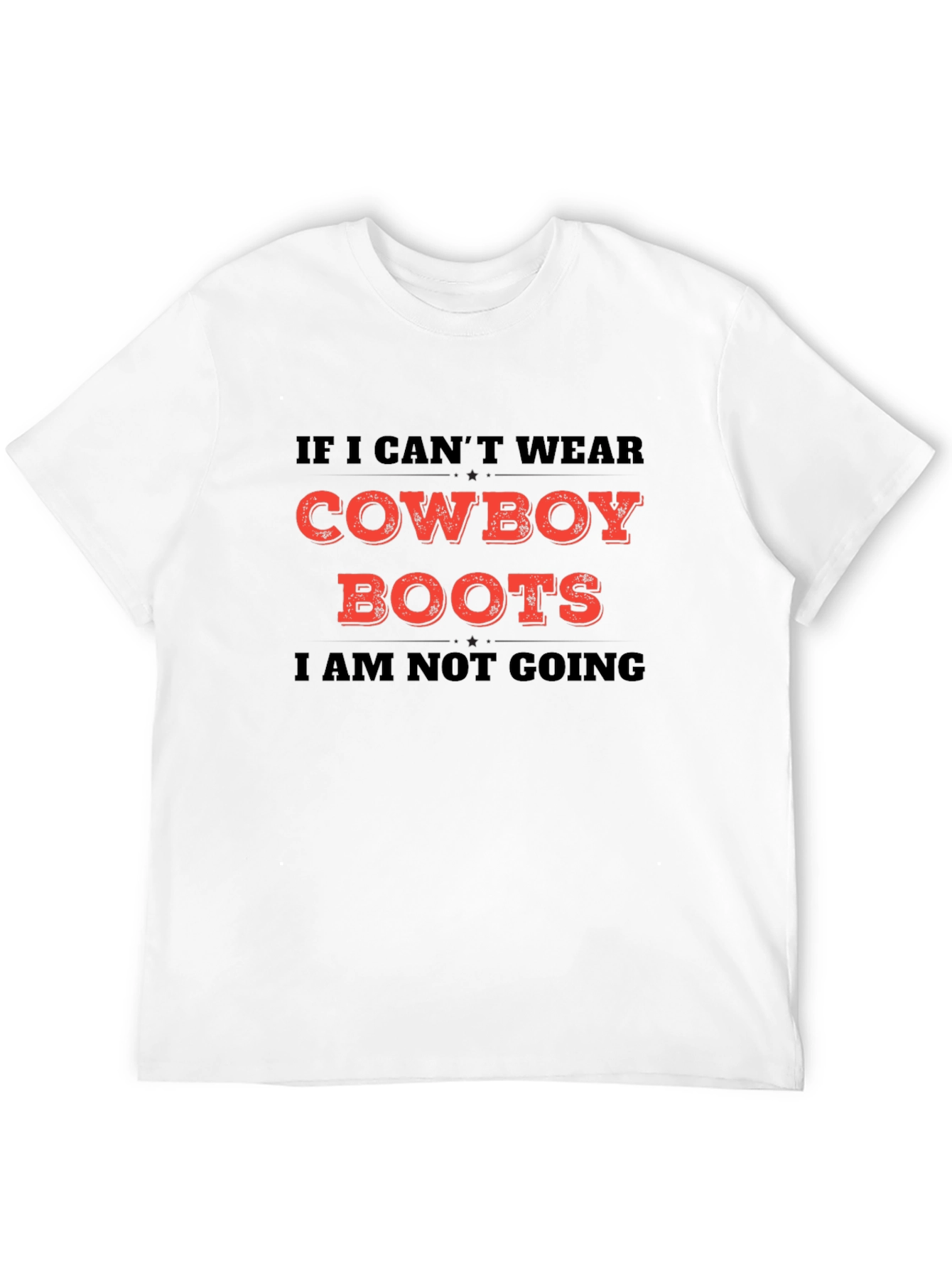 Cowboy Boots T-Shirt - Western Style Graphic Tee