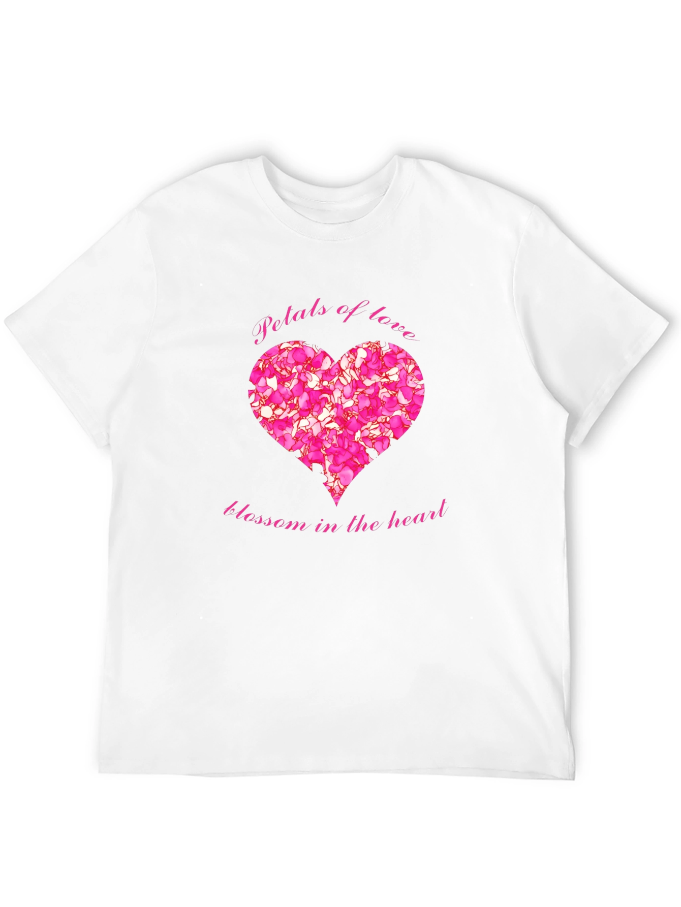 Petals of Love Blossom Heart T-Shirt