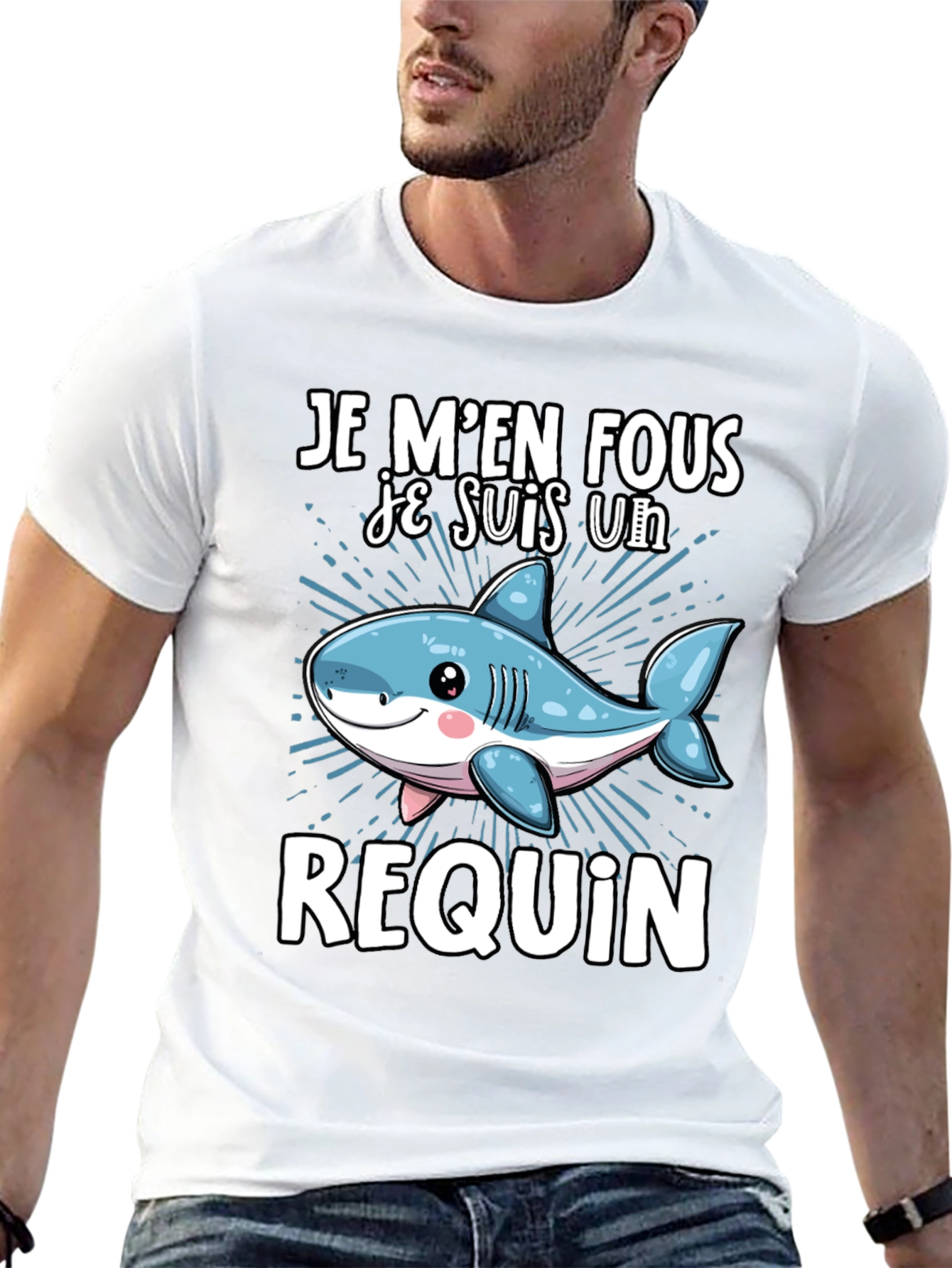 Je Men Fous Je Suis Un Requin T-Shirt