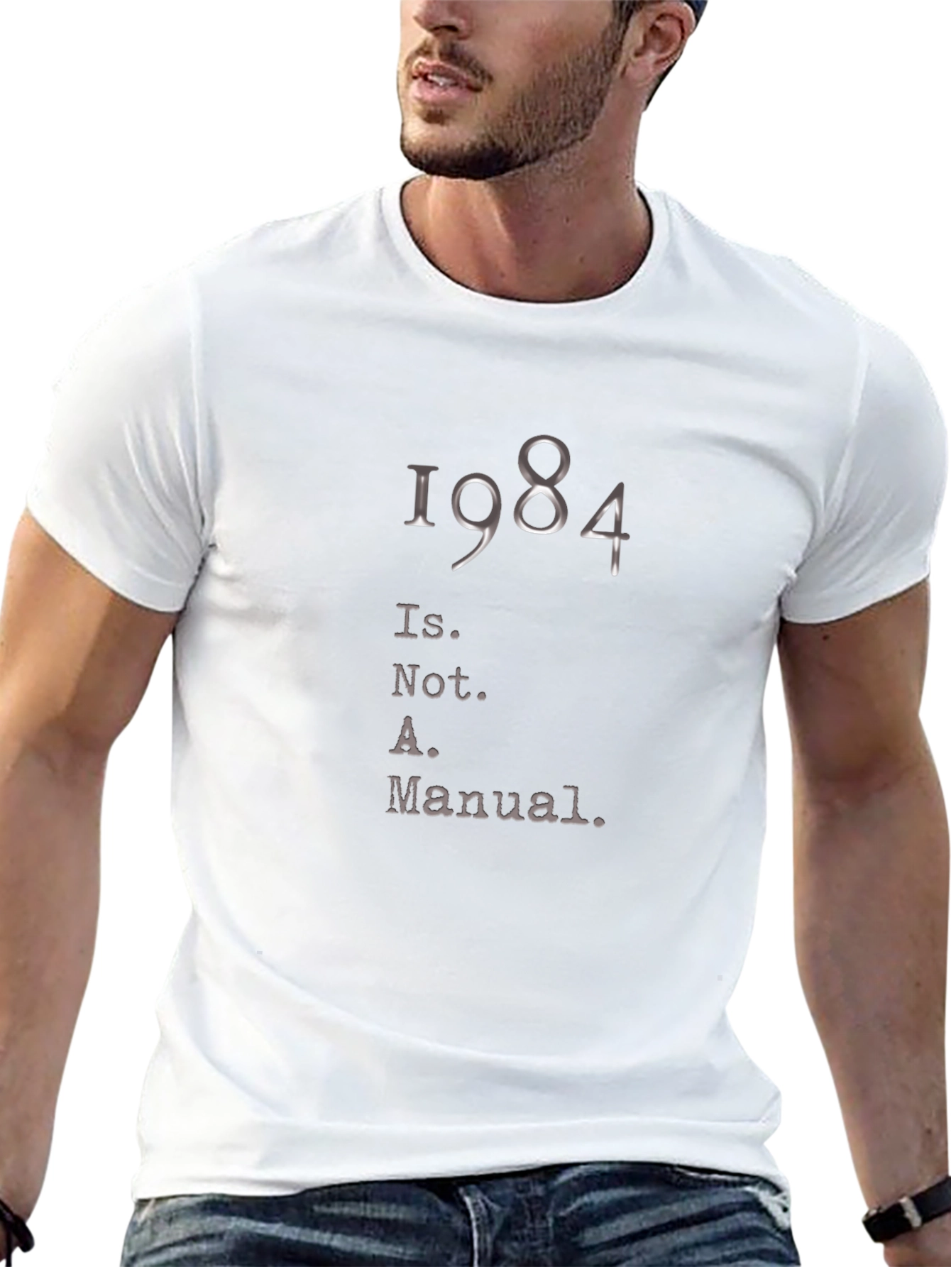 1984 Is Not A Manual Black T-Shirt