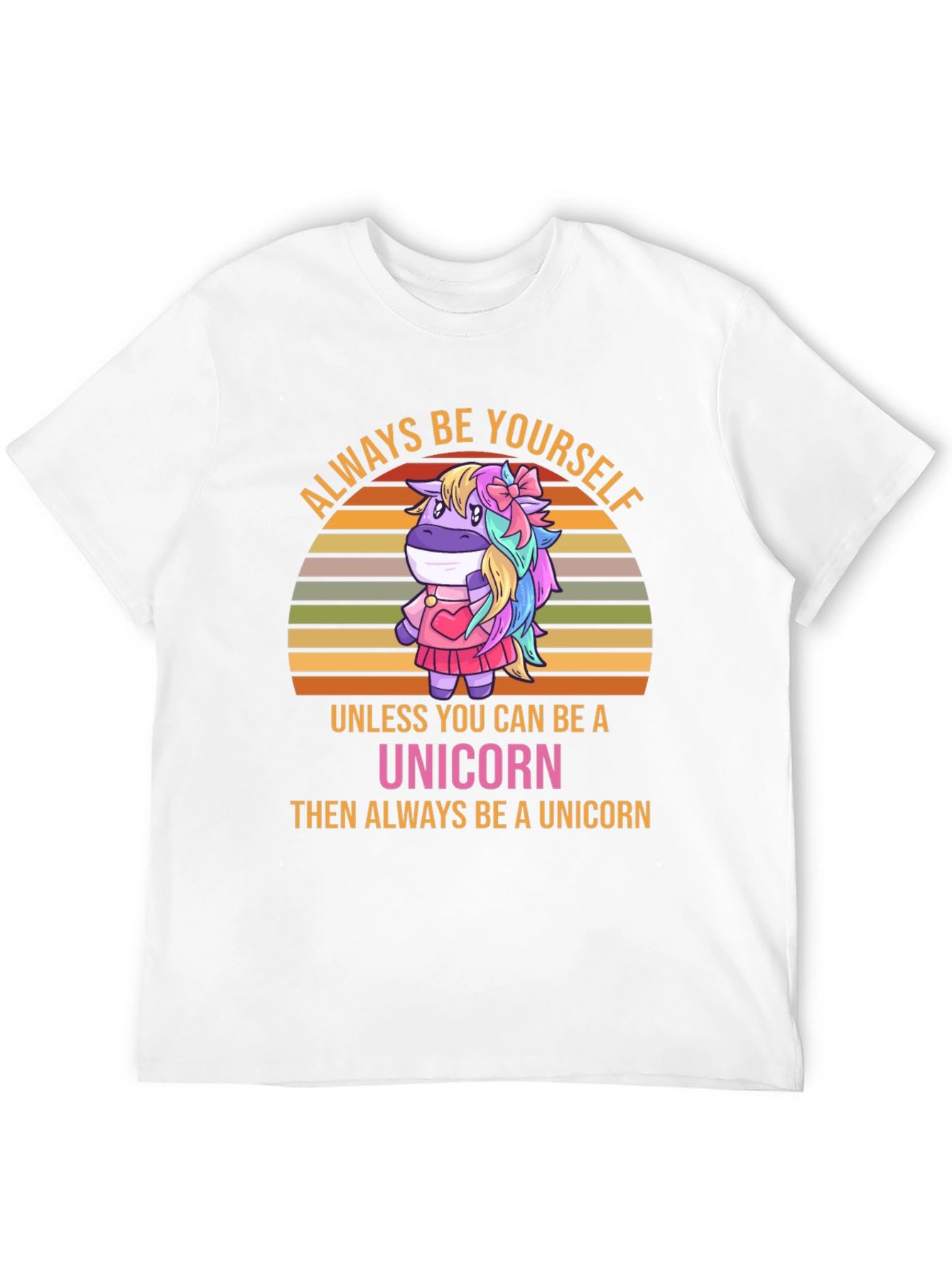 Always Be Yourself Unicorn Graphic T-Shirt