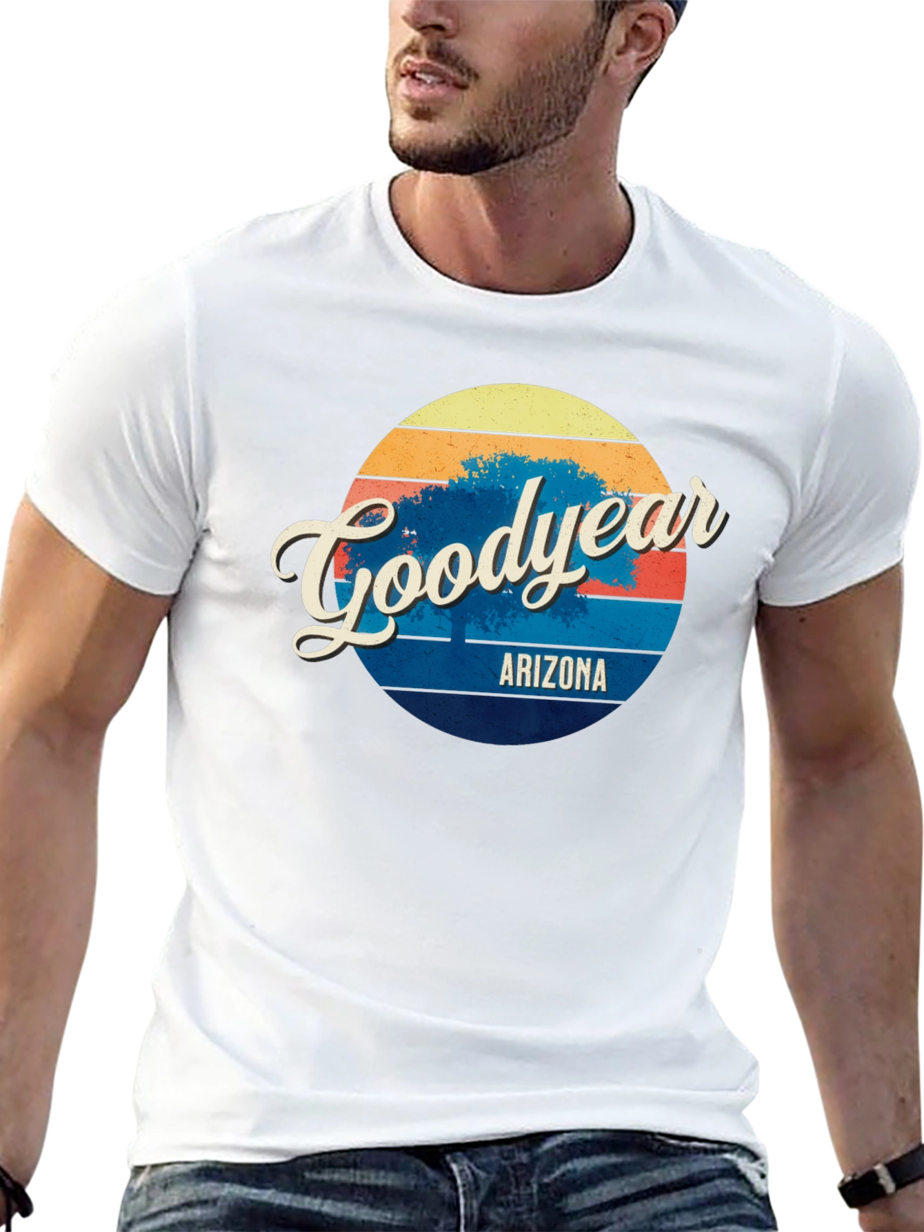 Goodyear Arizona Retro Style T-Shirt