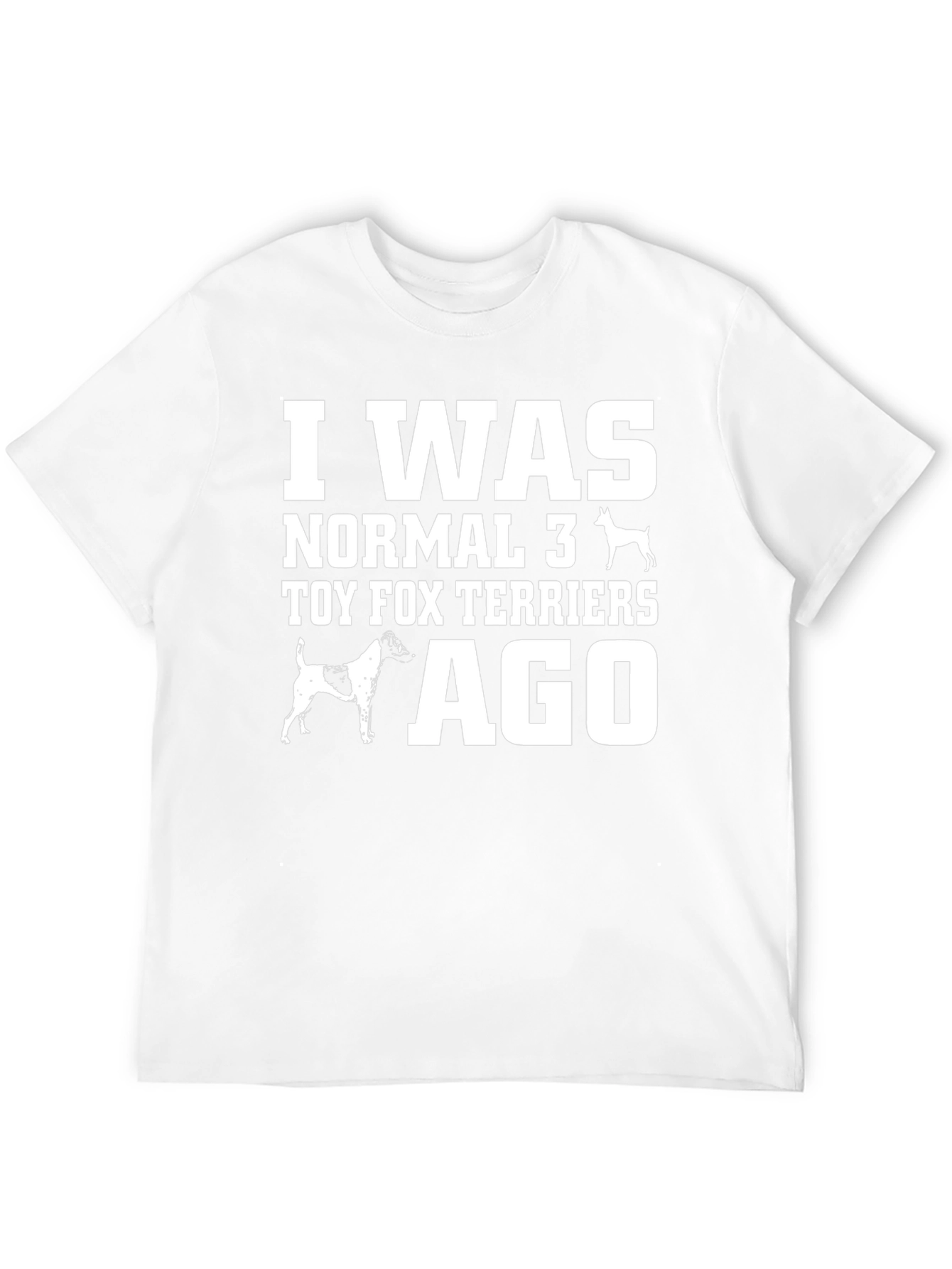Funny Toy Fox Terrier Graphic Tee Shirt