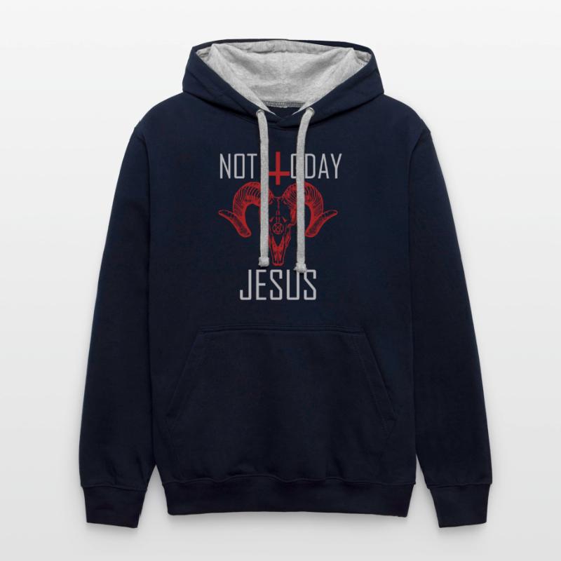 Not Today Jesus Satanic Anti Religion