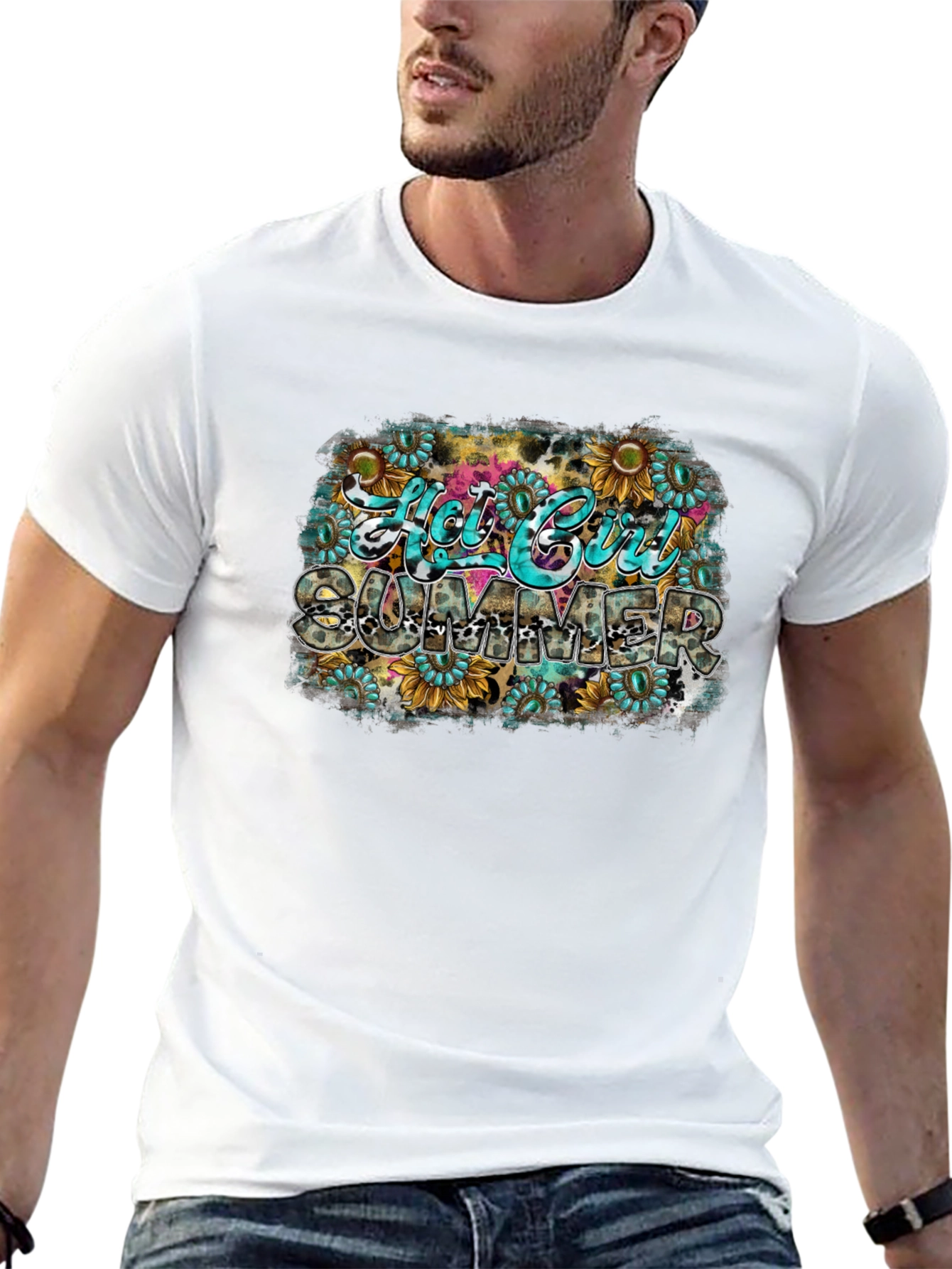 Hot Girl Summer Graphic Print Tee