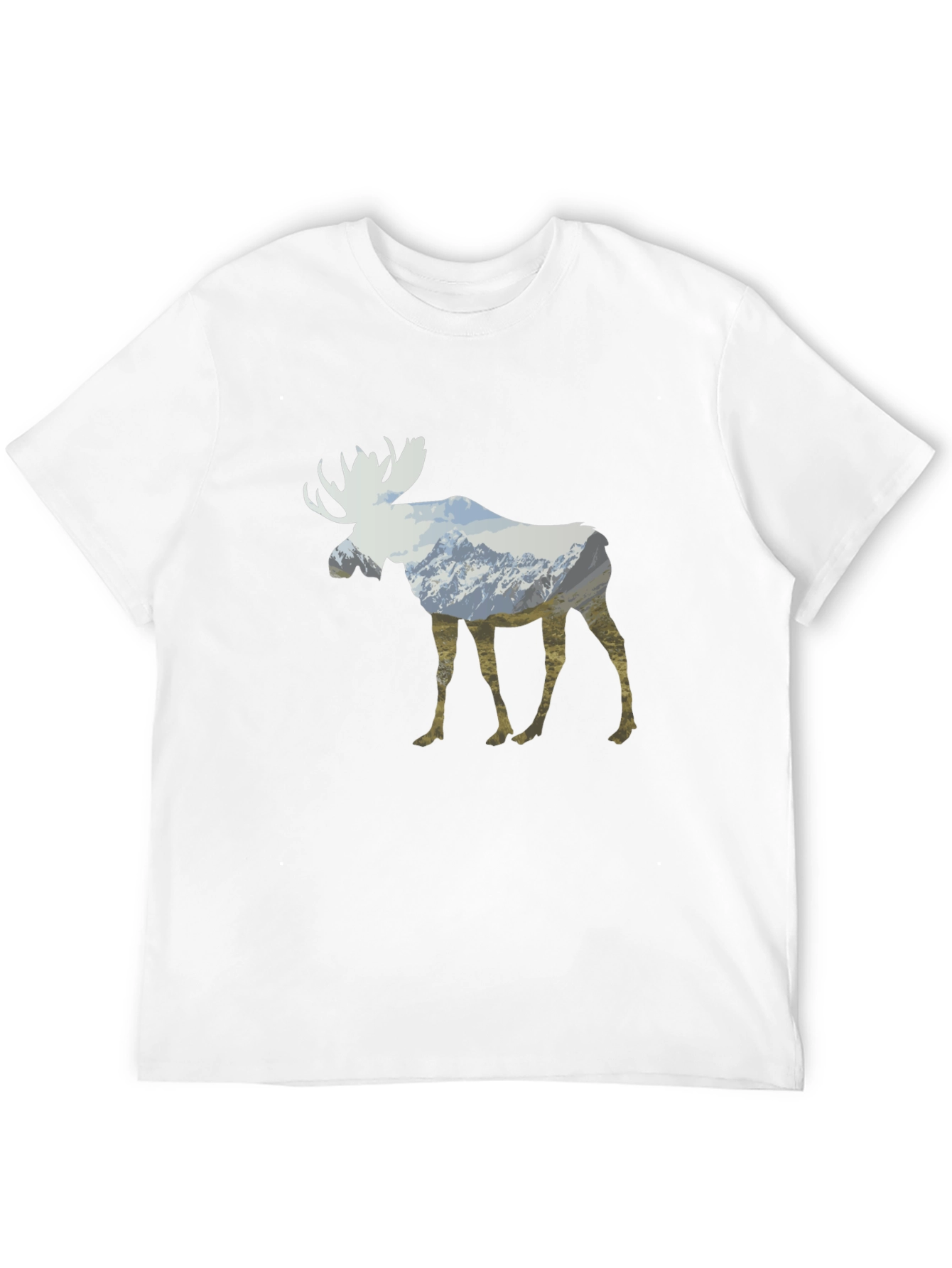 Moose Mountain T-Shirt - Nature Inspired Graphic Tee
