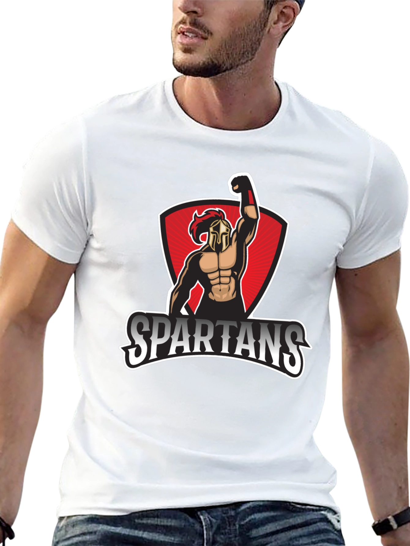 Spartans Graphic T-Shirt - Bold Design Comfortable Fit