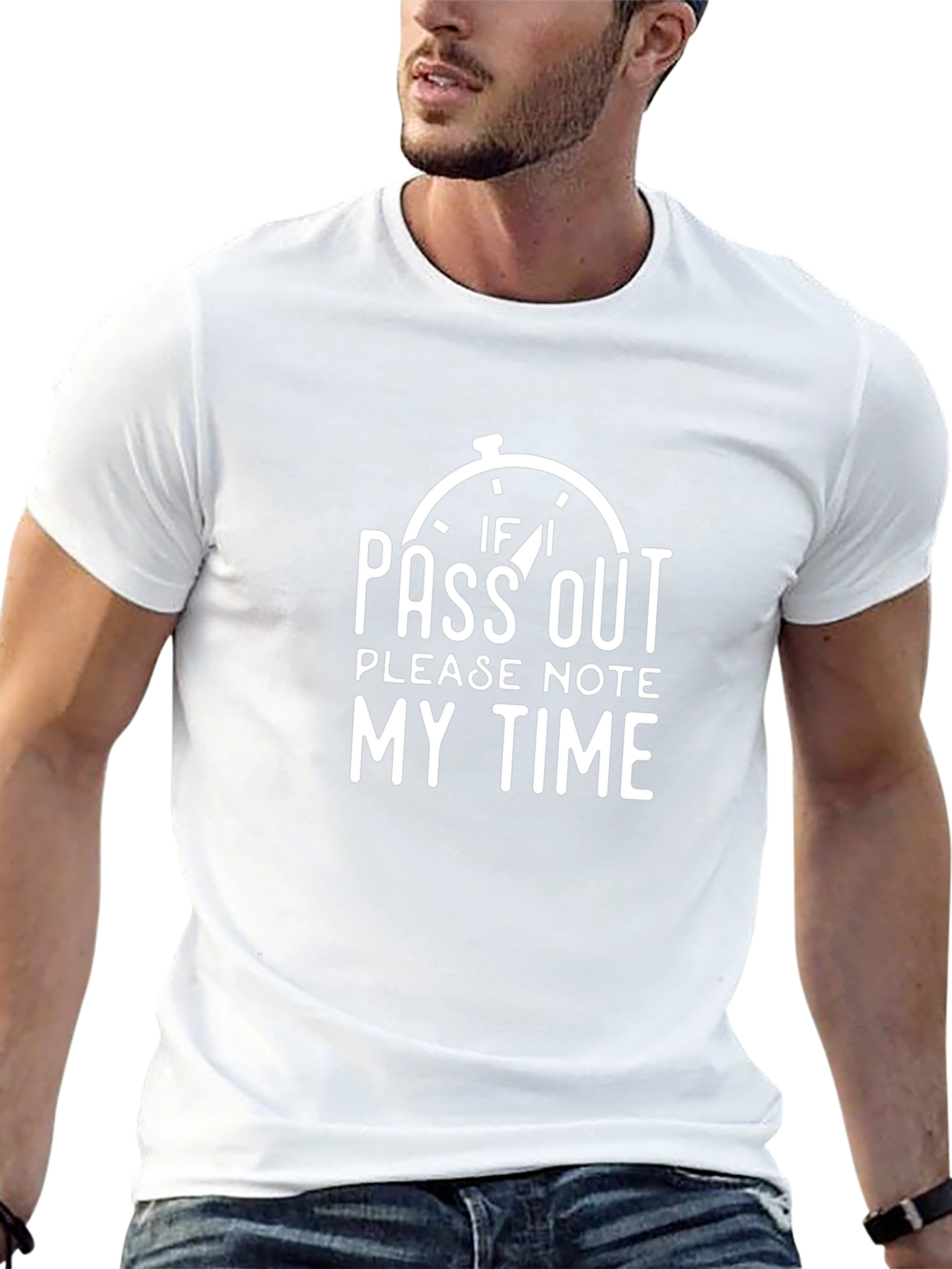 Funny Workout T-Shirt: Note My Time