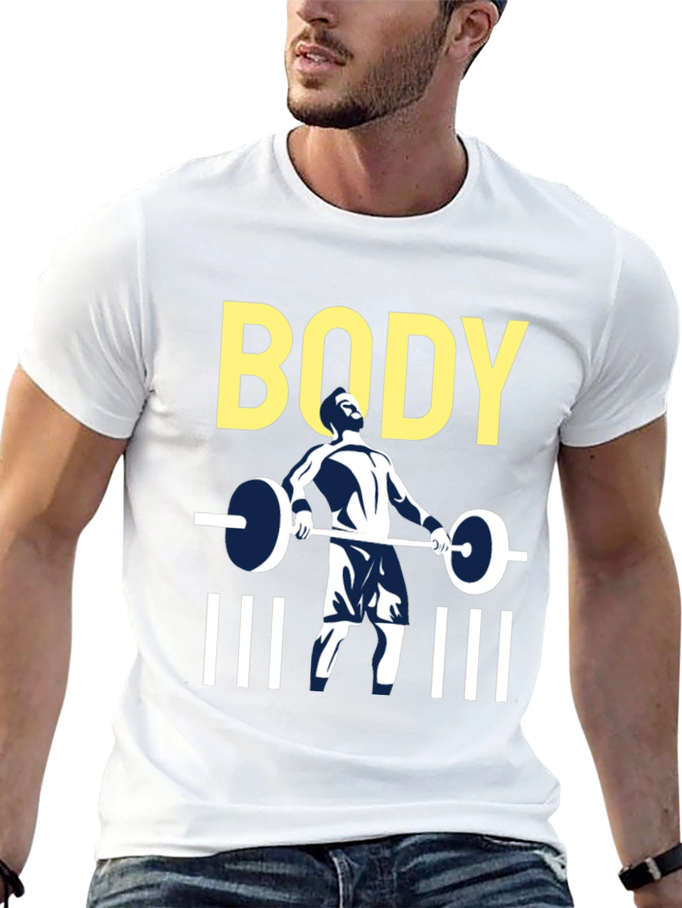 Bodybuilding Workout T-Shirt Gym Fitness Tee