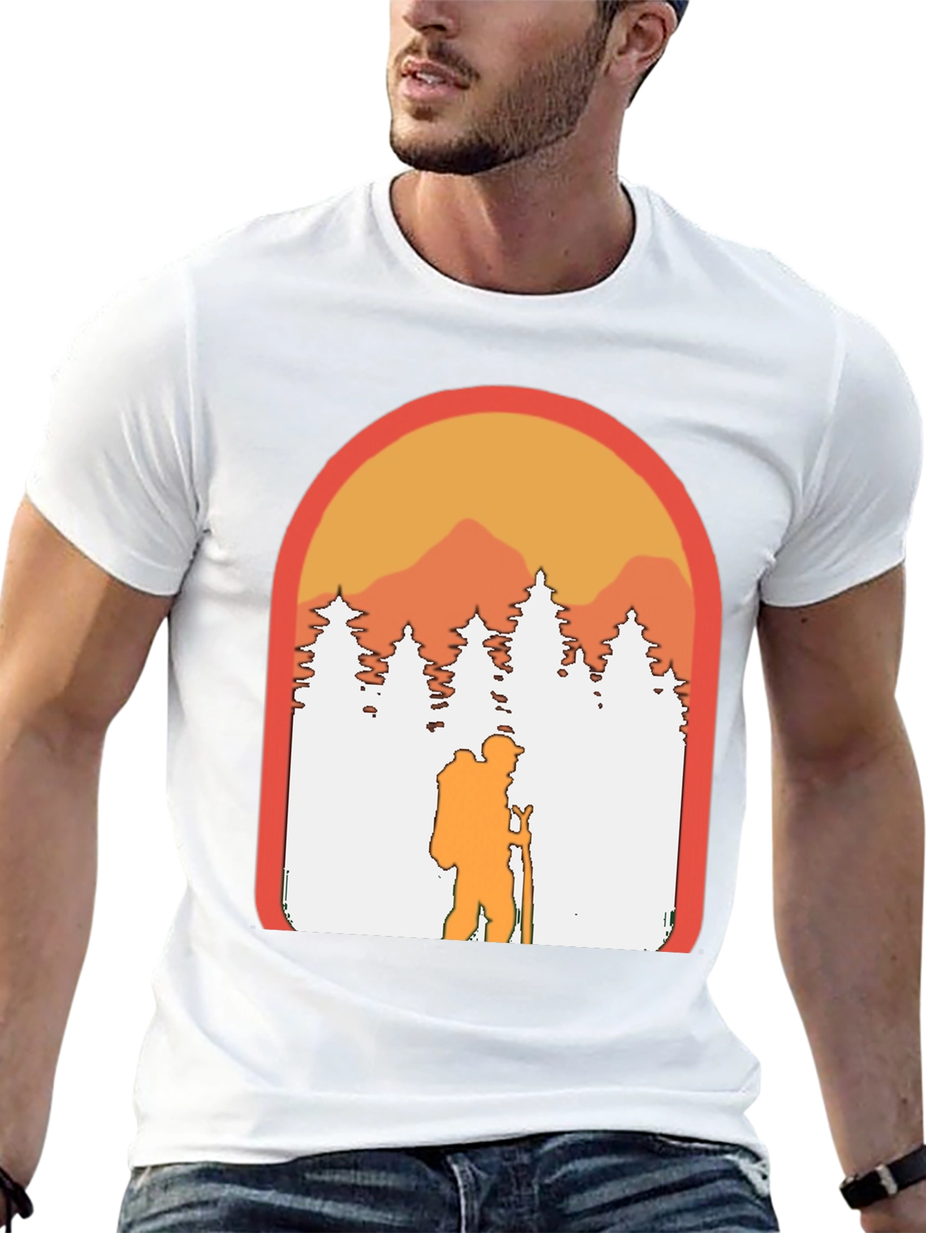 Nature Hiker Graphic Tee - Adventure Ready!
