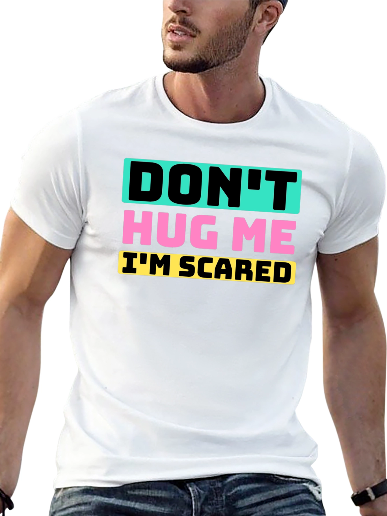 Dont Hug Me Im Scared Graphic Tee