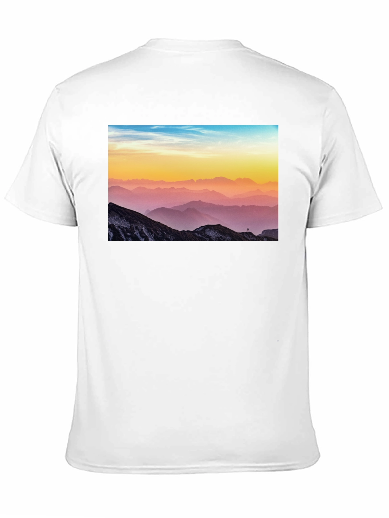 Mountain View Graphic Tee - Black