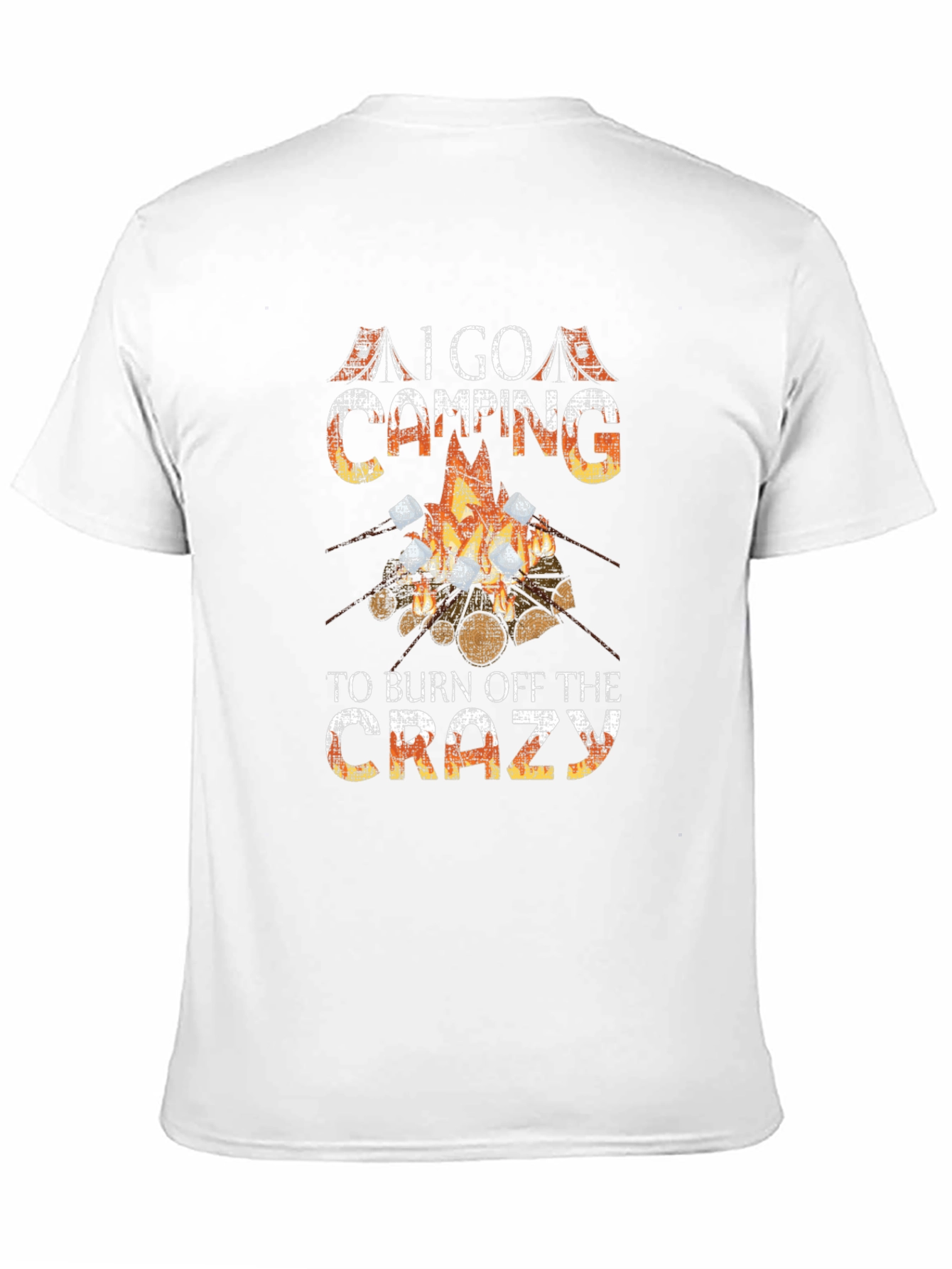 Camping Lover T-Shirt: Burn Off The Crazy