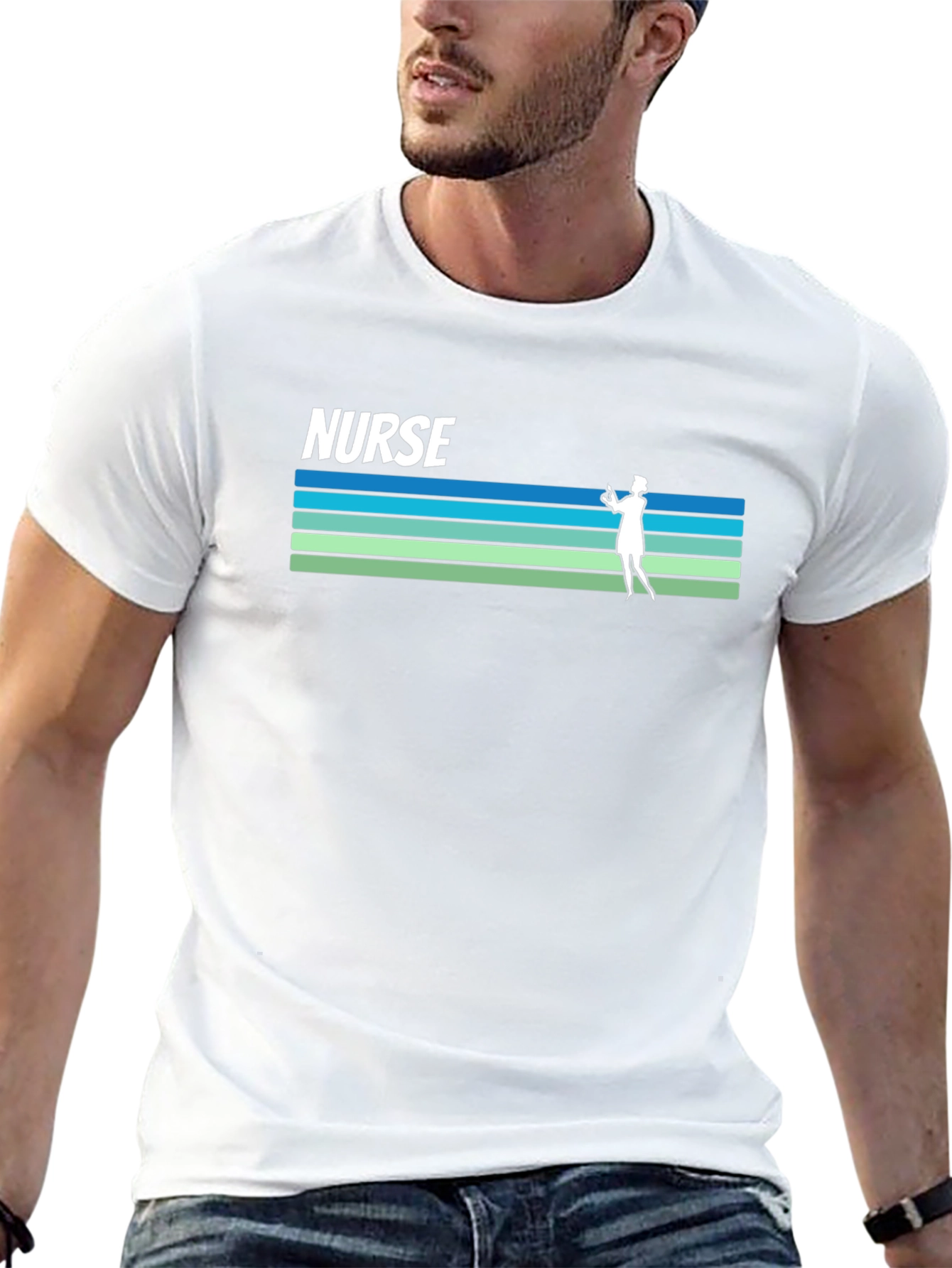 Nurse Graphic Tee - Black