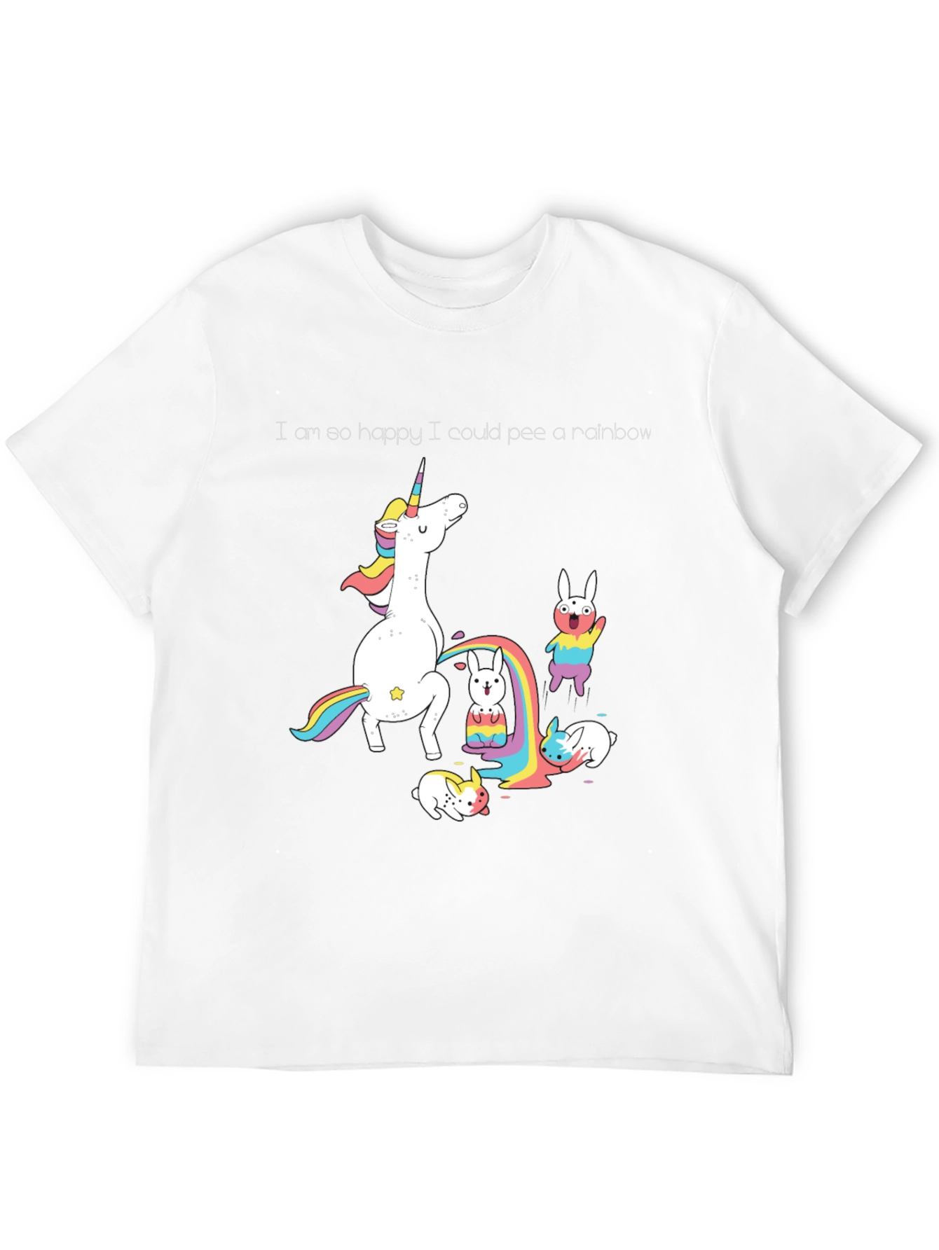 Unicorn Rainbow Pee T-Shirt