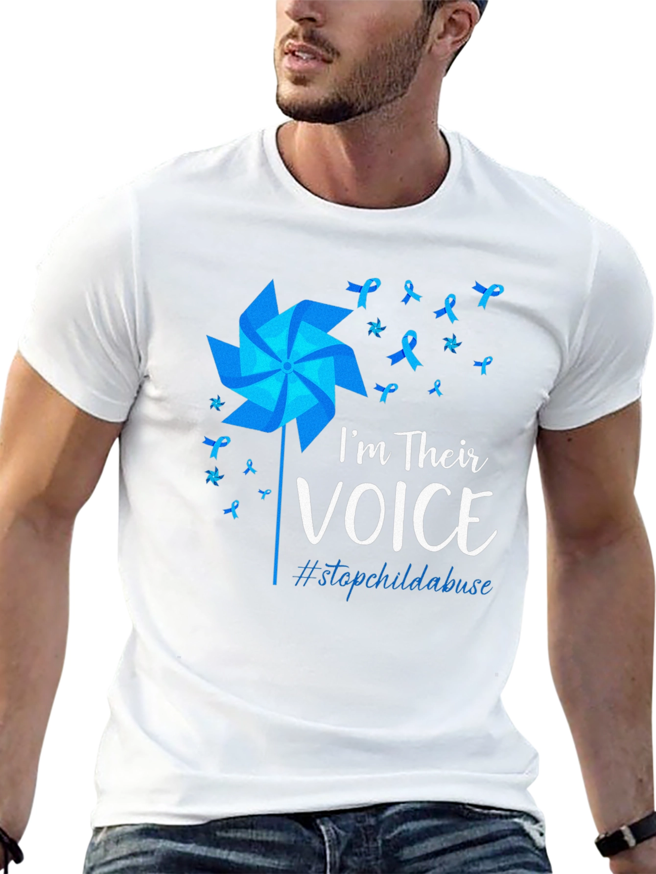 Im Their Voice T-Shirt - Stop Child Abuse