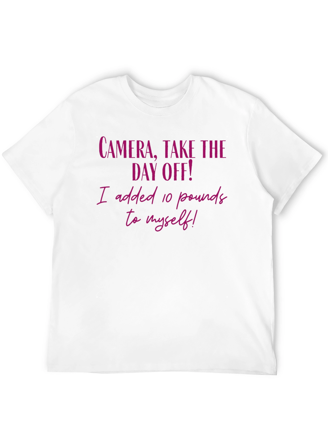 Funny Camera Take the Day Off Graphic Tee