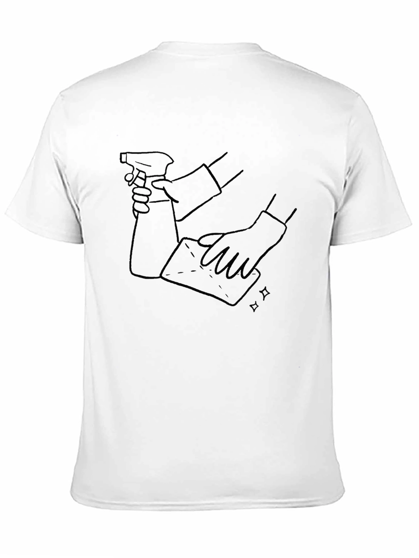 Cleaning Crew T-Shirt - Black