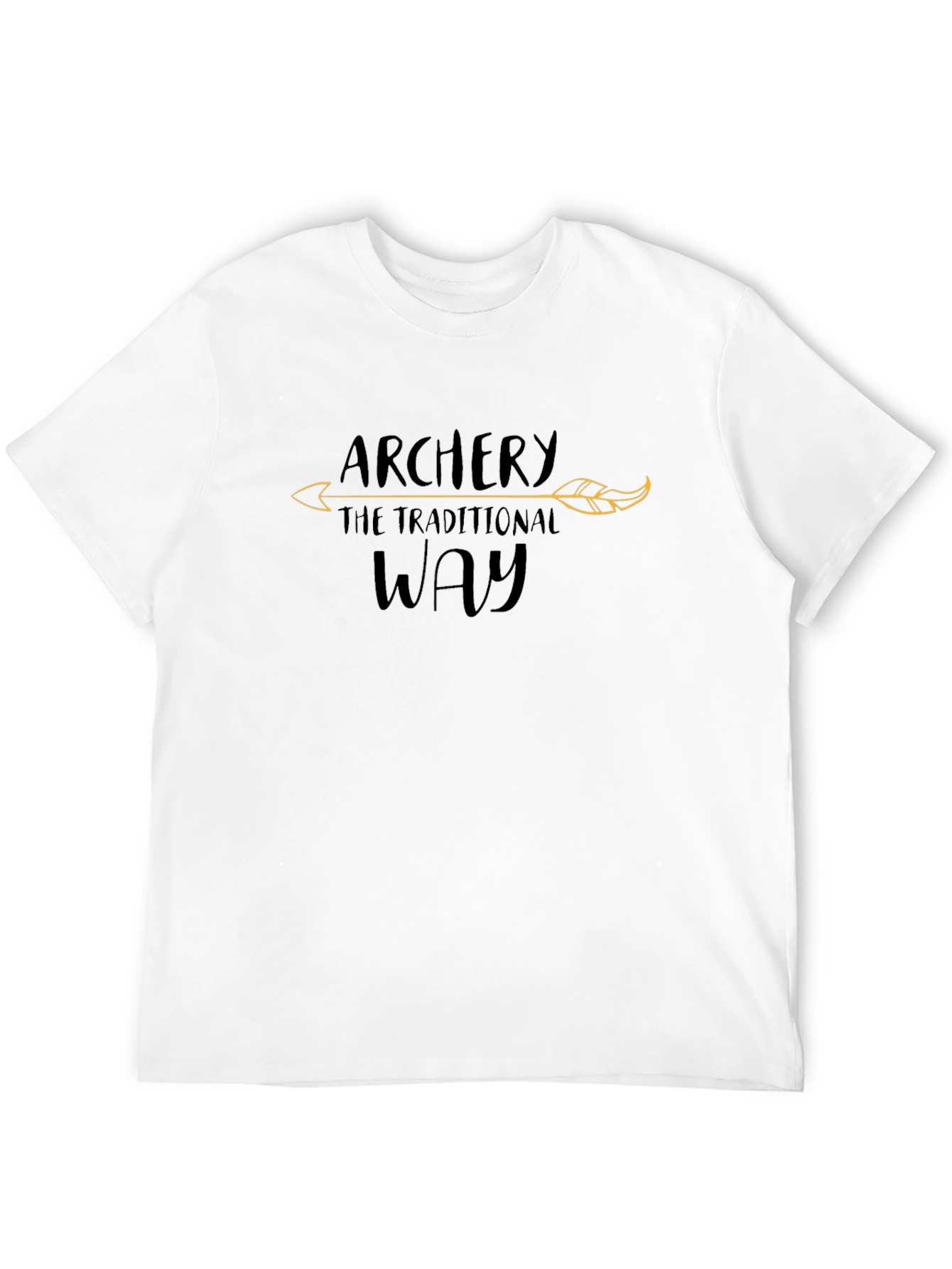 Archery The Traditional Way Graphic T-Shirt