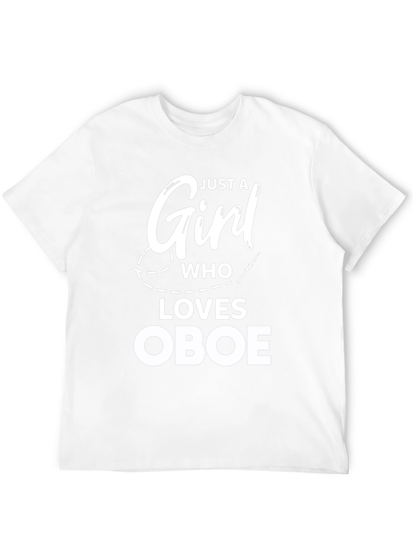 Just a Girl Who Loves Oboe T-Shirt