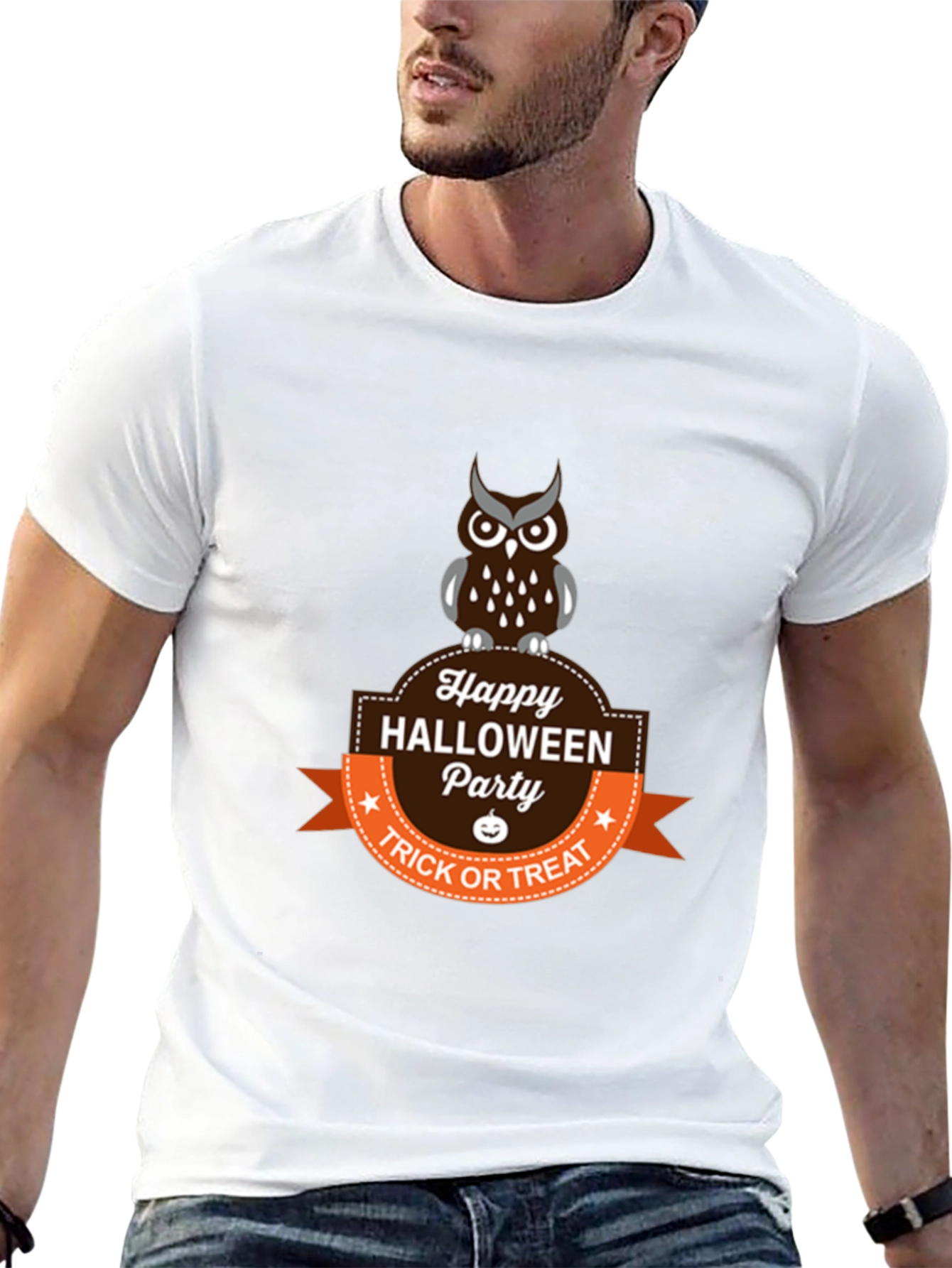 Happy Halloween Party Graphic T-Shirt