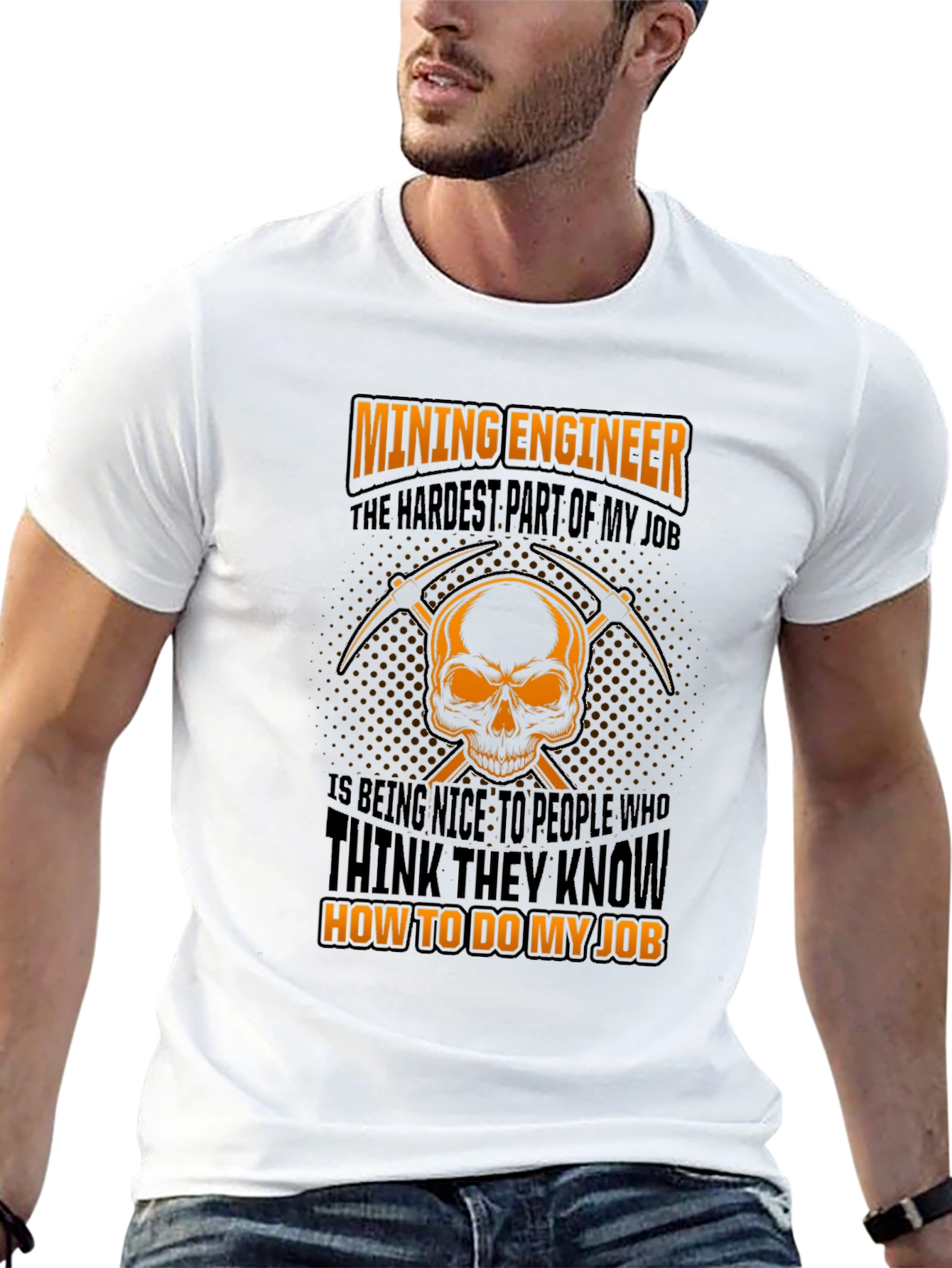Mining Engineer T-Shirt - Funny Job Saying Graphic Tee
