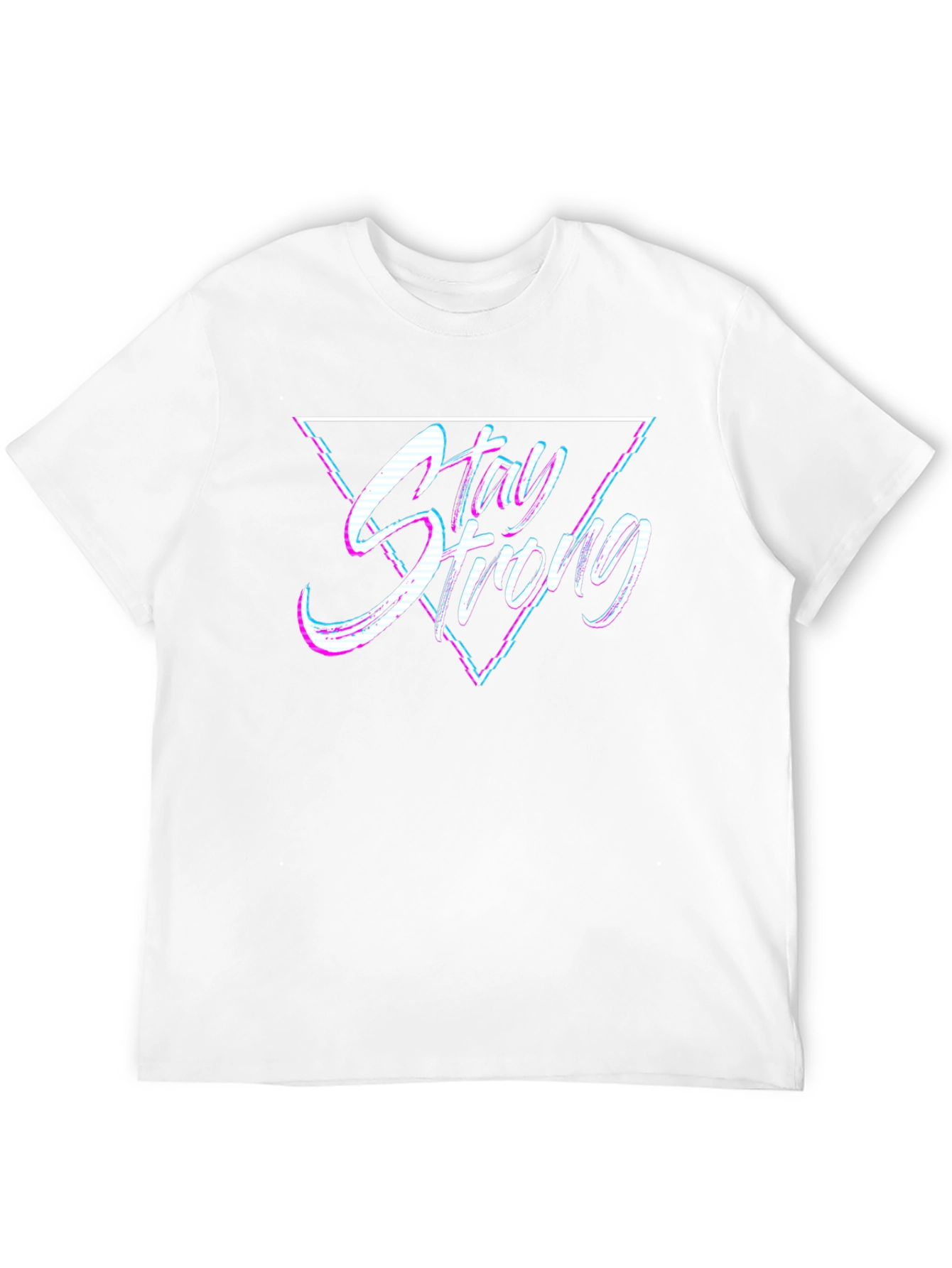 Stay Strong Graphic T-Shirt - Mens Black Tee
