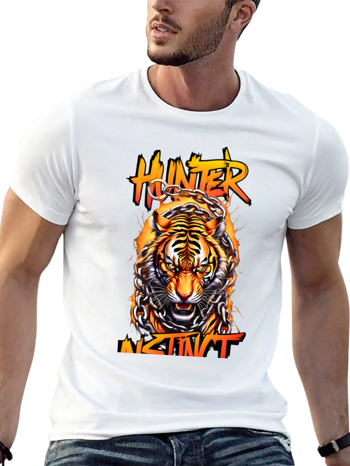 Hunter Instinct Tiger Graphic T-Shirt
