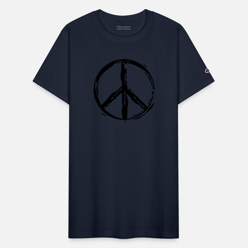 peace sign necklace peace hippie symbol war protes