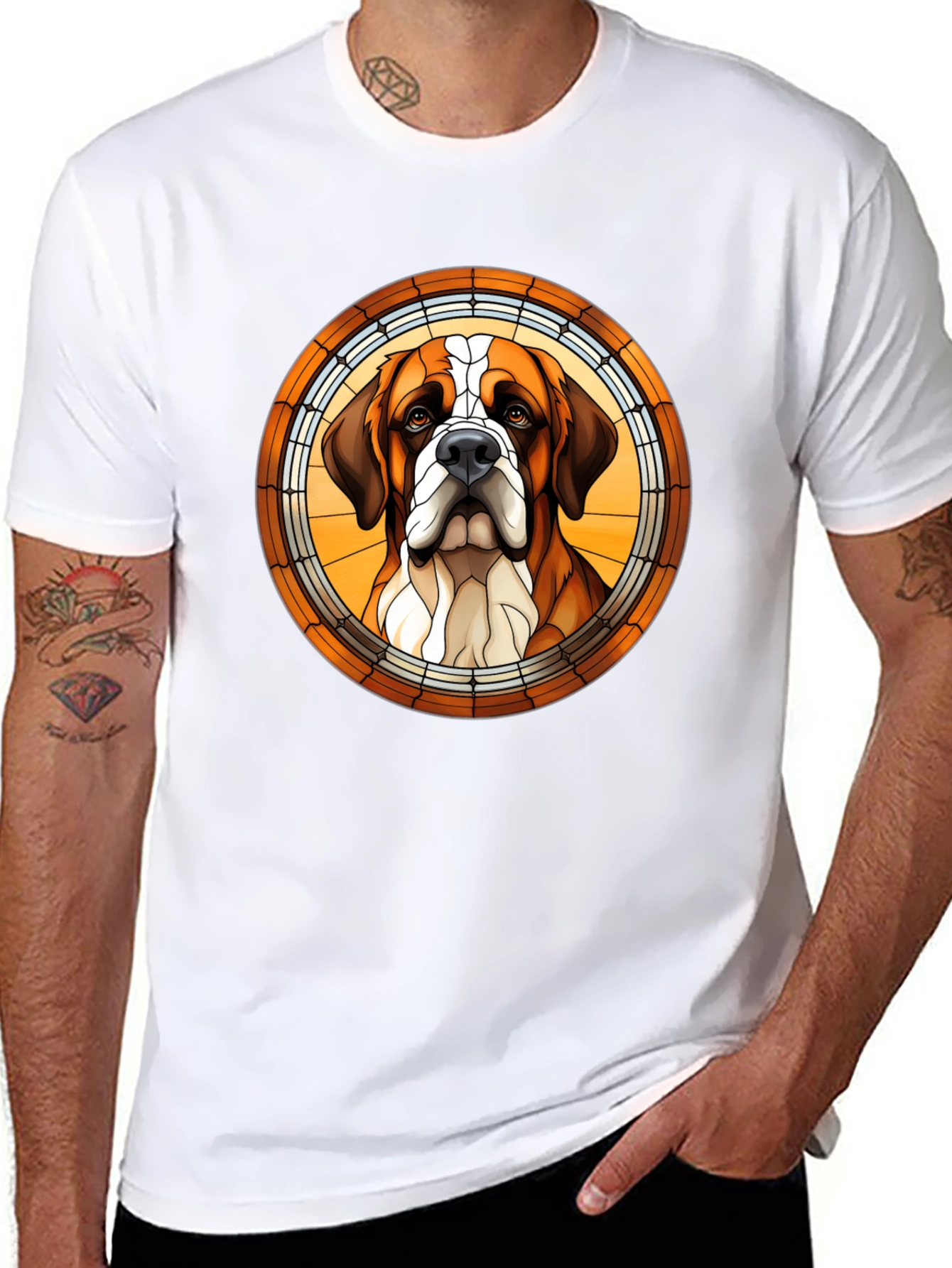 Dog Portrait Graphic Tee