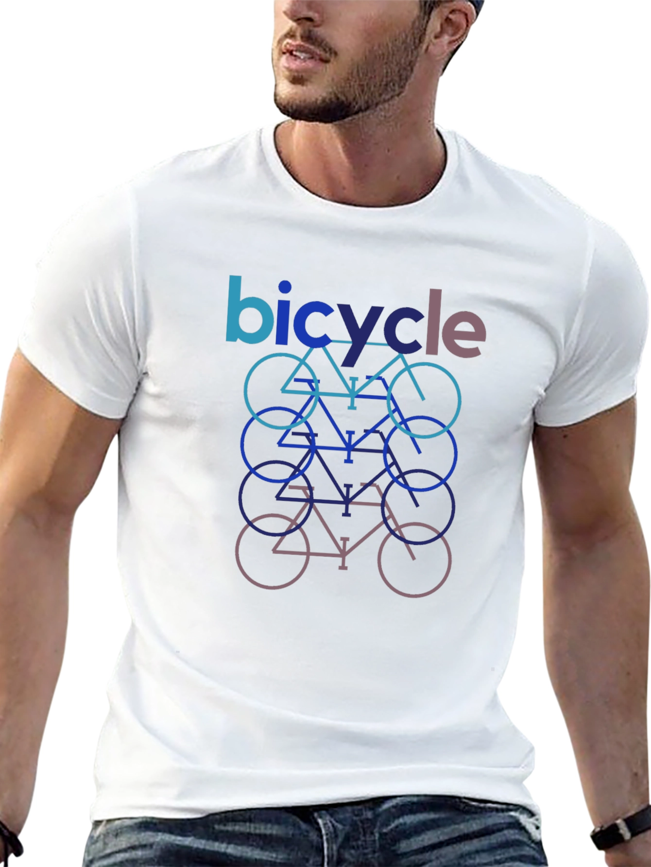 Bicycle Graphic Tee - Cool & Casual Style