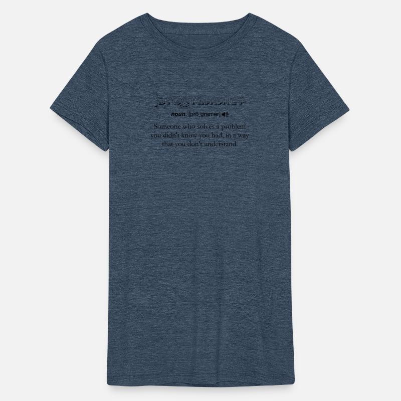 Programmer Funny Definition Coding Humor Black