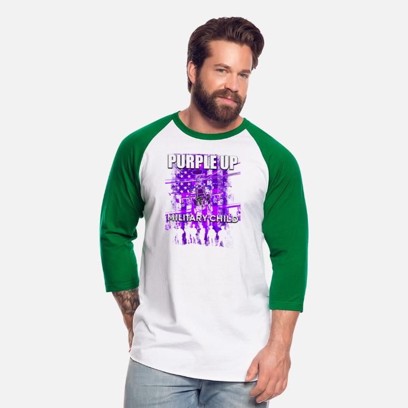 Purple Up Shirts Military Child Kids Army Dad US F