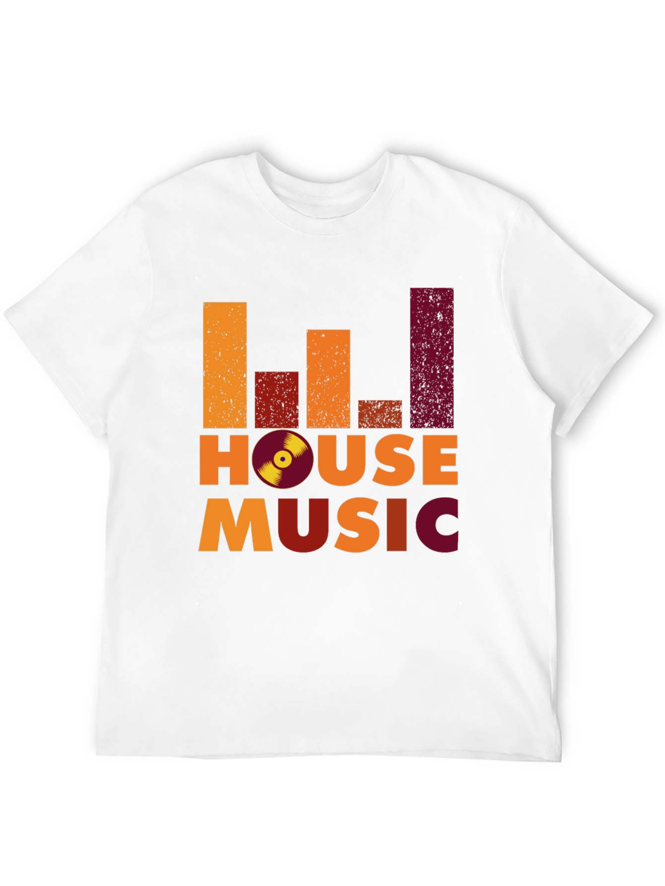 House Music Graphic Tee - DJ Inspired Style