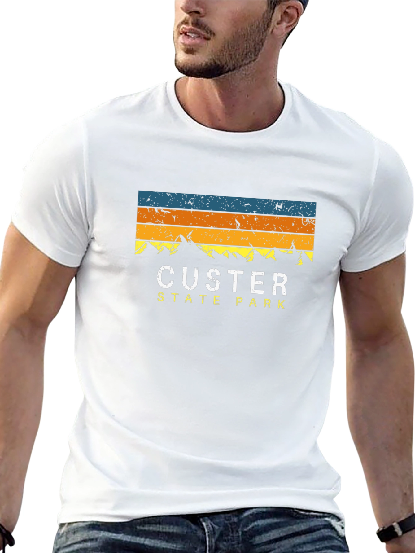 Custer State Park Retro Graphic Tee